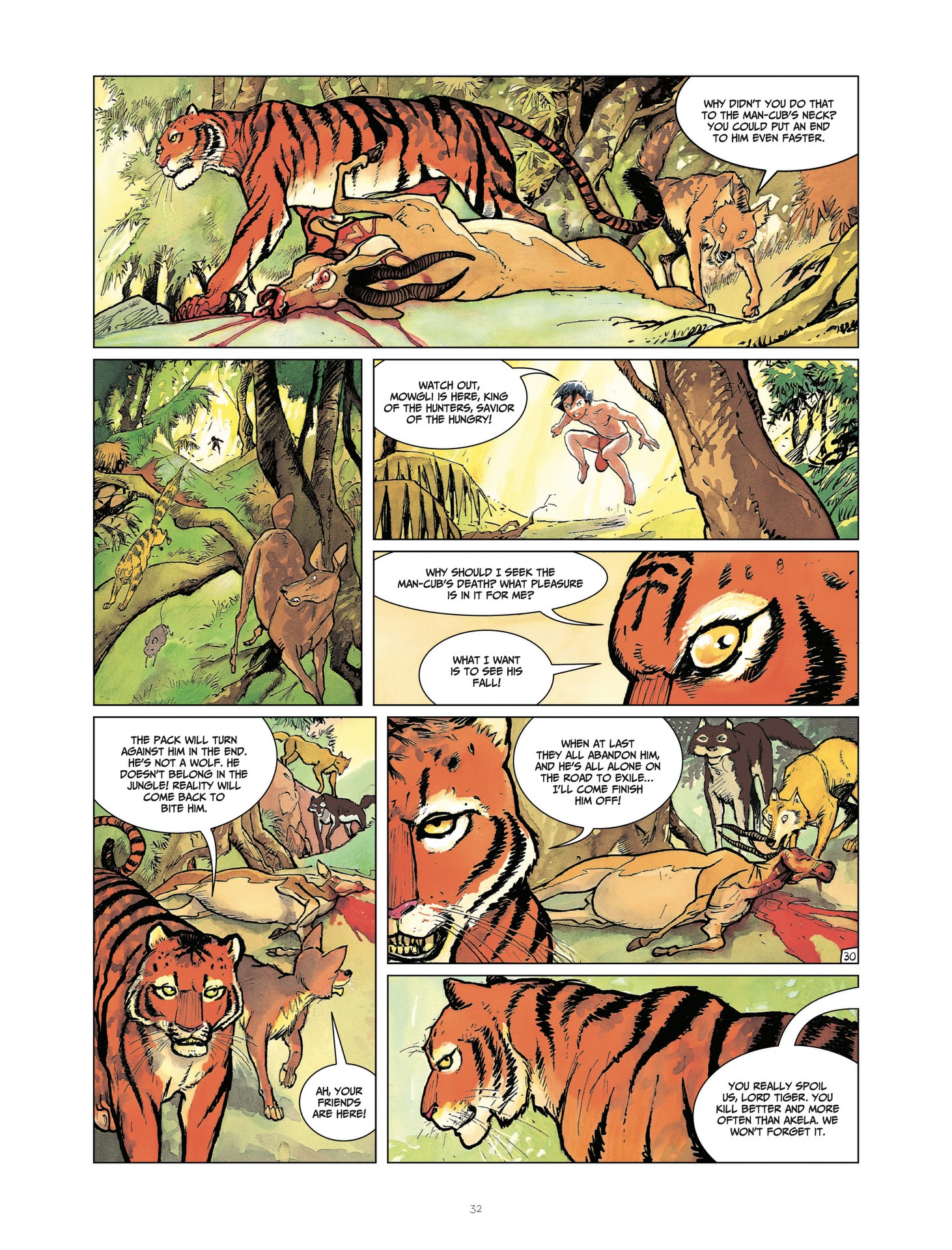 Read online The Last Jungle Book comic -  Issue #1 - 32