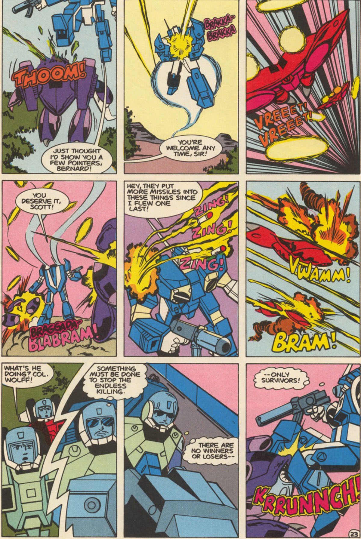 Read online Robotech The New Generation comic -  Issue #8 - 29