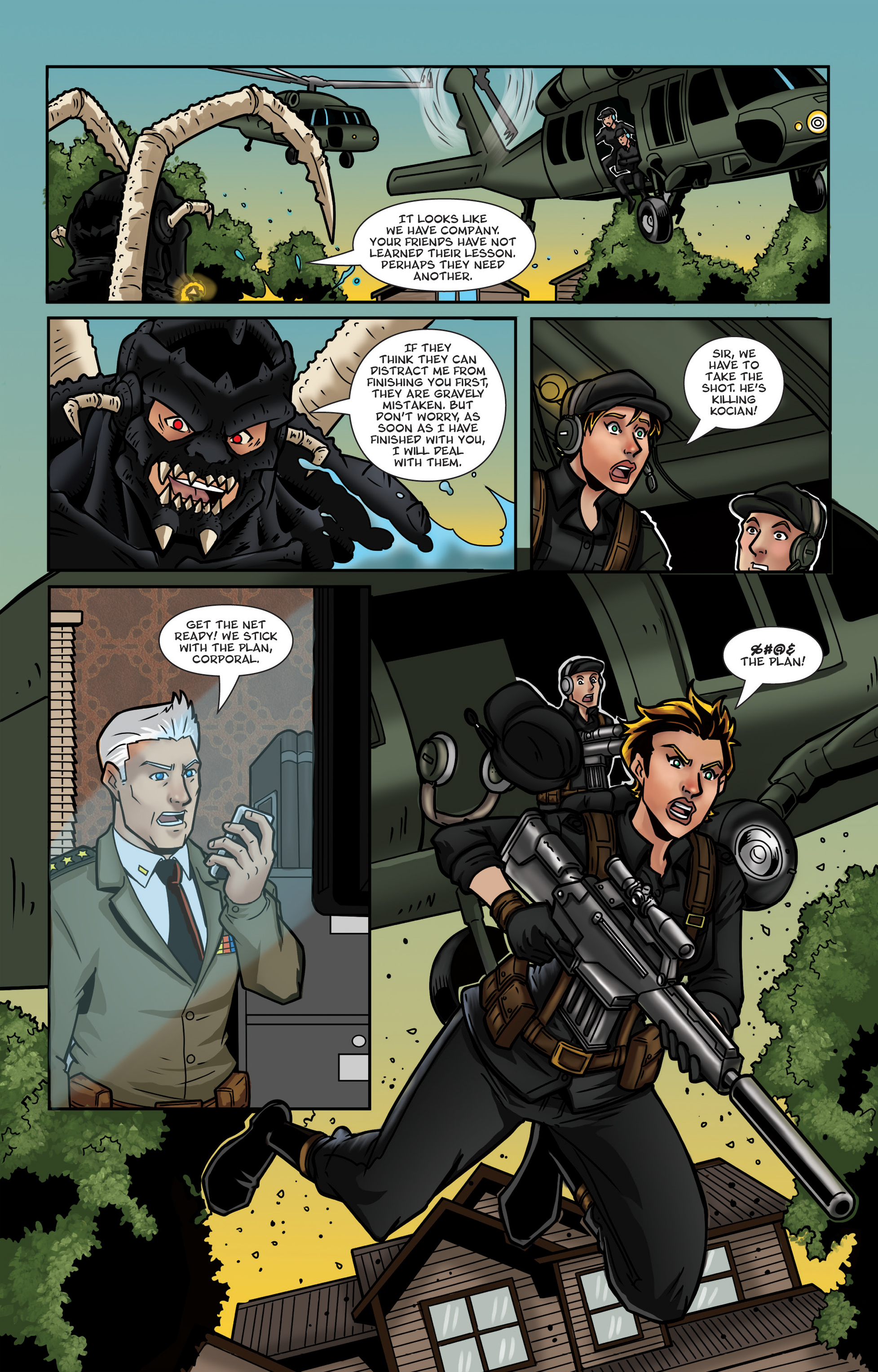 Read online Crimson Scorpion comic -  Issue #3 - 19