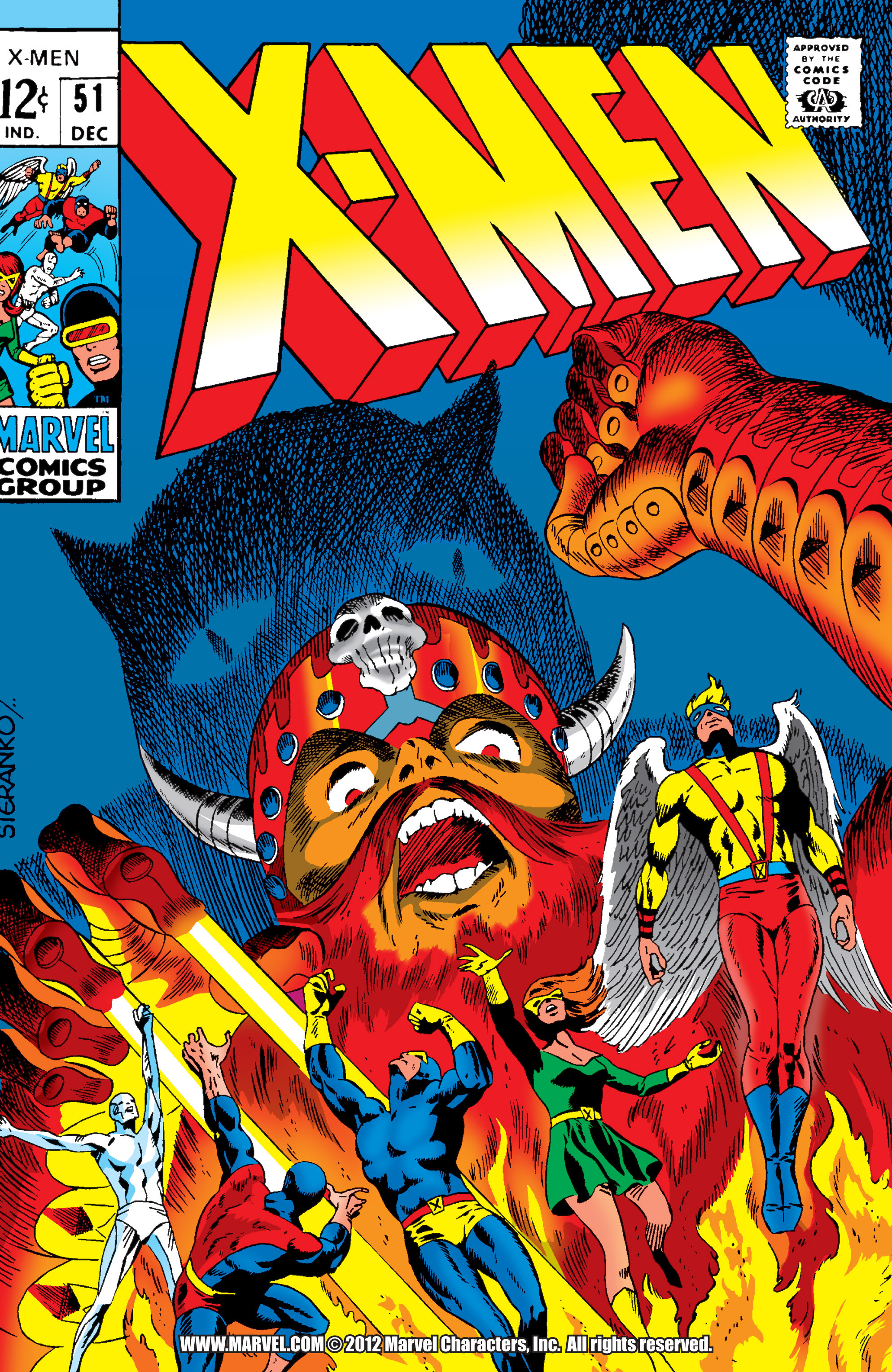 Read online Uncanny X-Men (1963) comic -  Issue #51 - 1