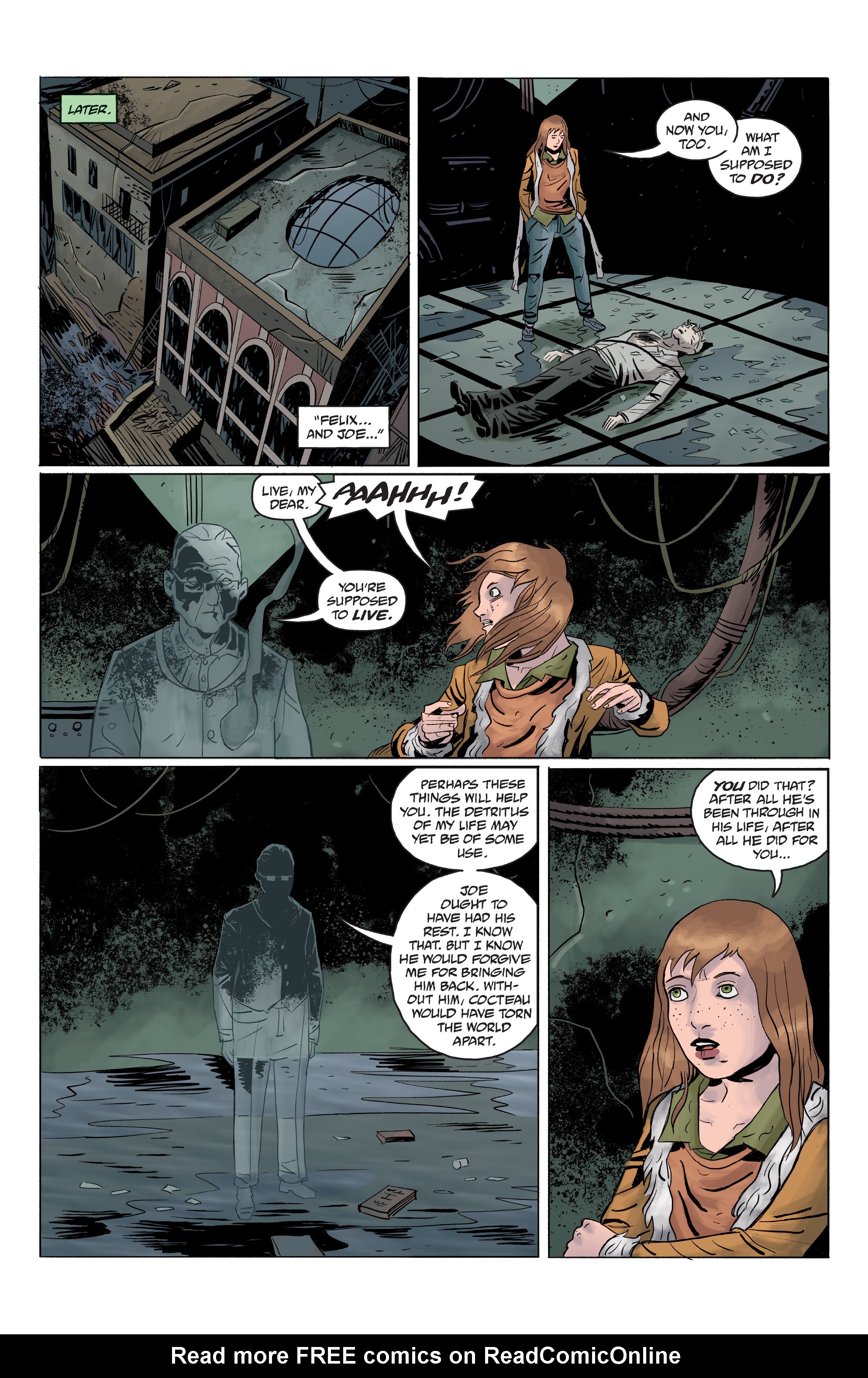 Read online Joe Golem: Occult Detective--The Conjurors comic -  Issue #5 - 22