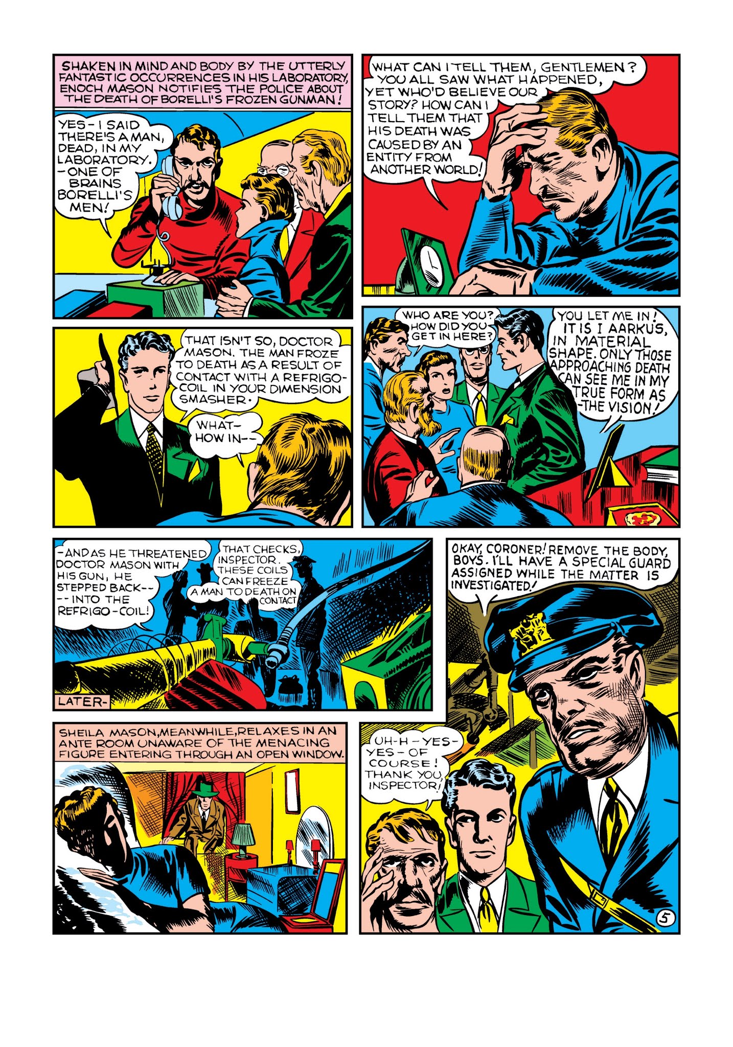 Read online Marvel Masterworks: Golden Age Marvel Comics comic -  Issue # TPB 4 (Part 1) - 36
