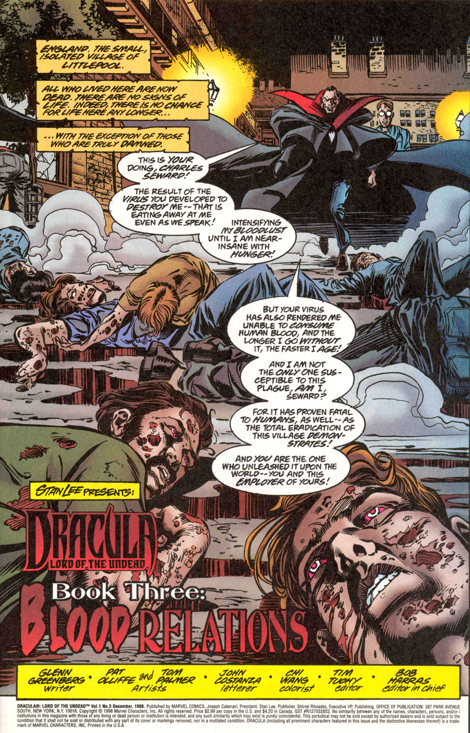 Read online Dracula: Lord of the Undead comic -  Issue #3 - 3