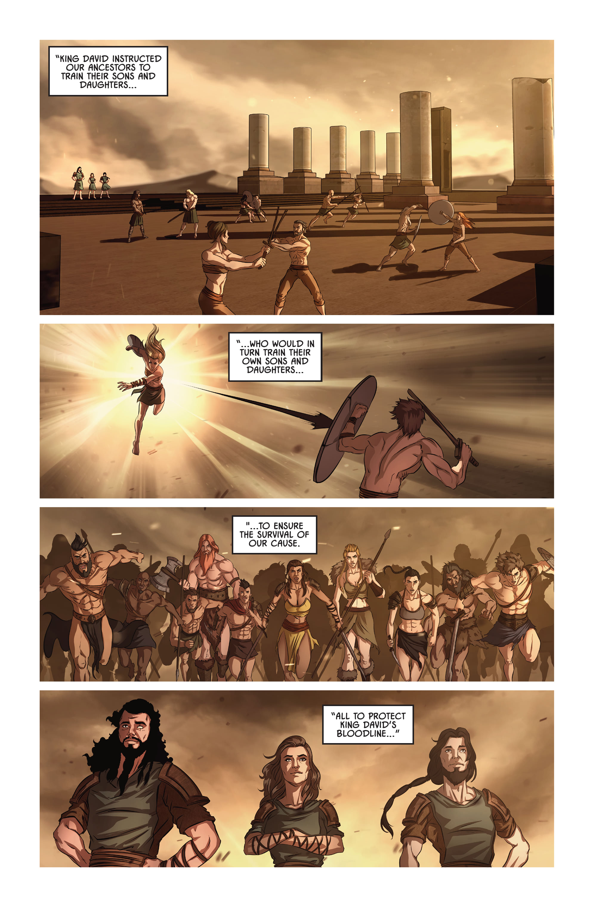 Read online Knights of the Golden Sun comic -  Issue #13 - 6