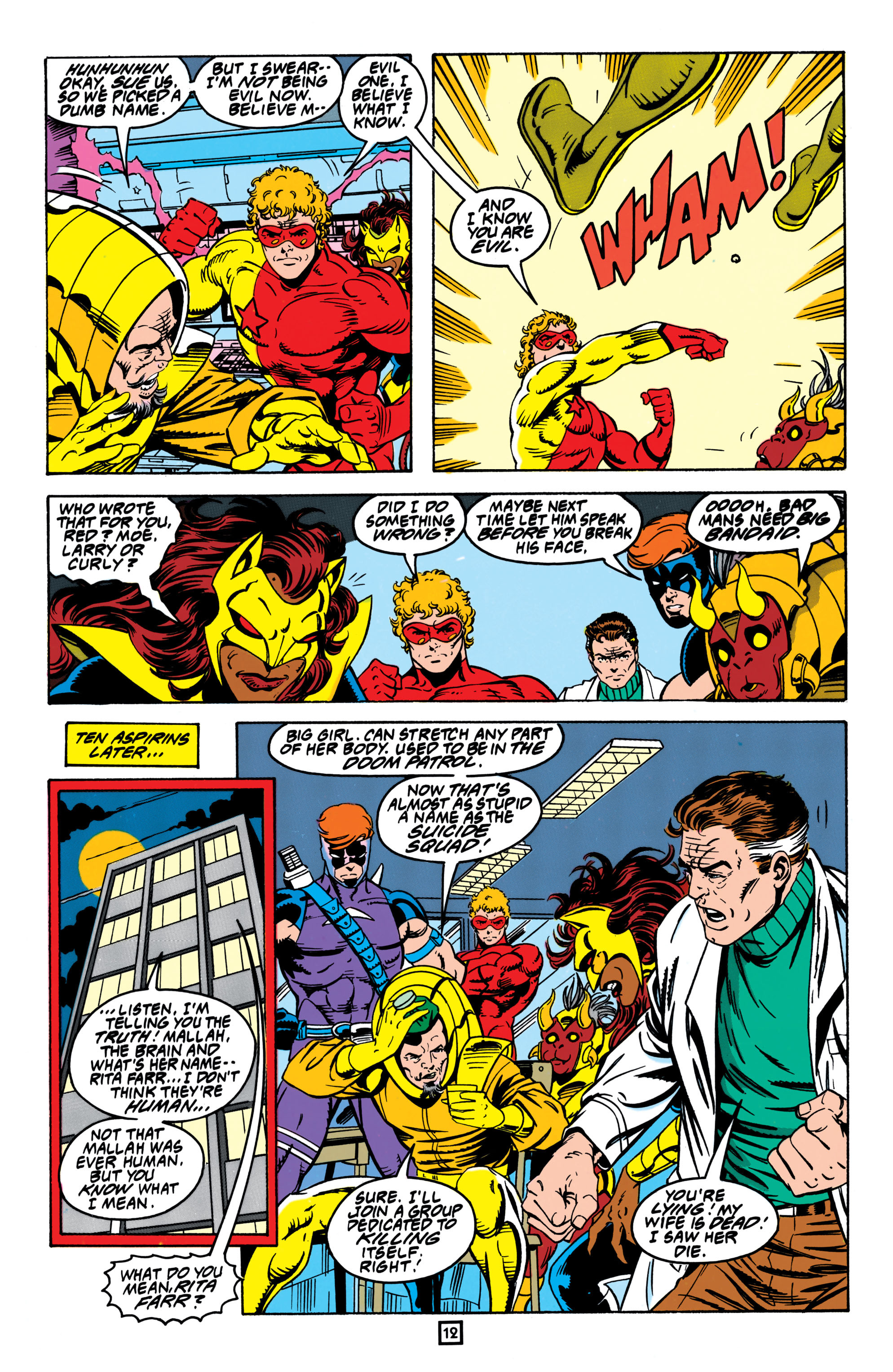 Read online The New Titans (1988) comic -  Issue #99 - 12