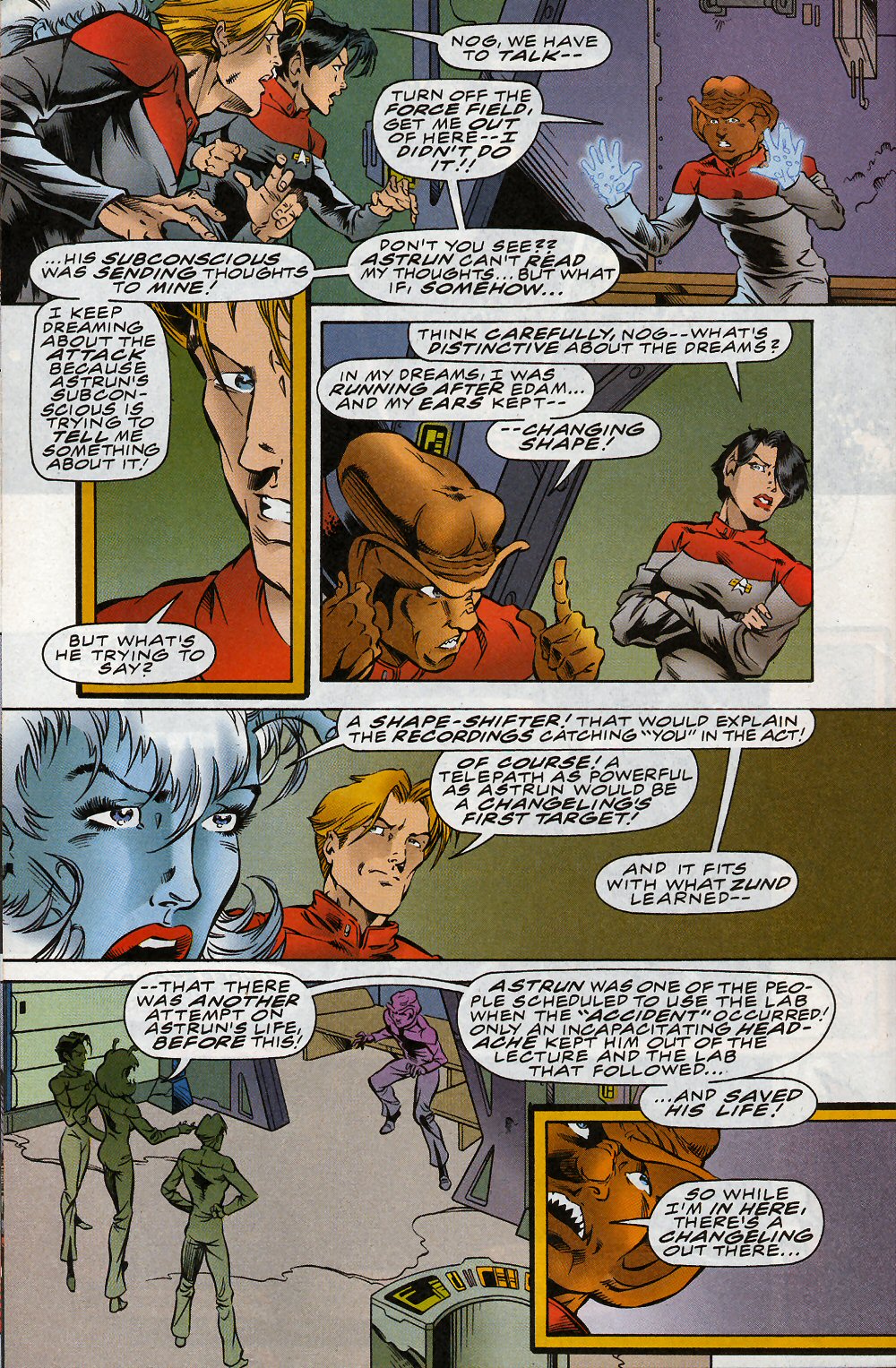 Read online Star Trek: Starfleet Academy (1996) comic -  Issue #7 - 16