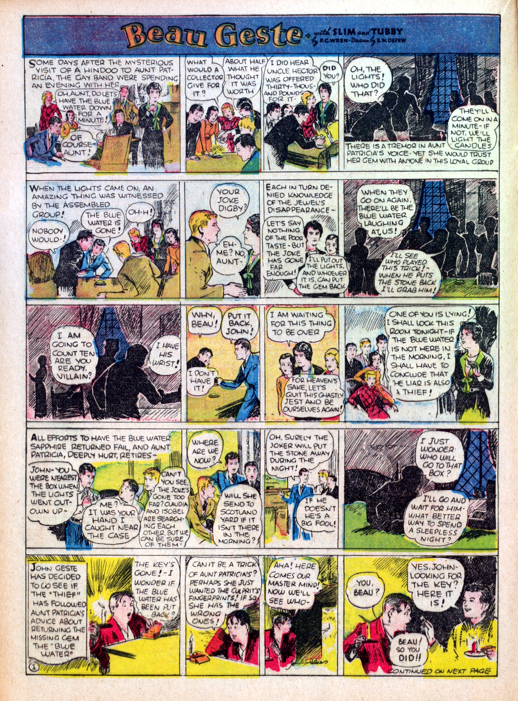 Read online Famous Funnies comic -  Issue #27 - 28