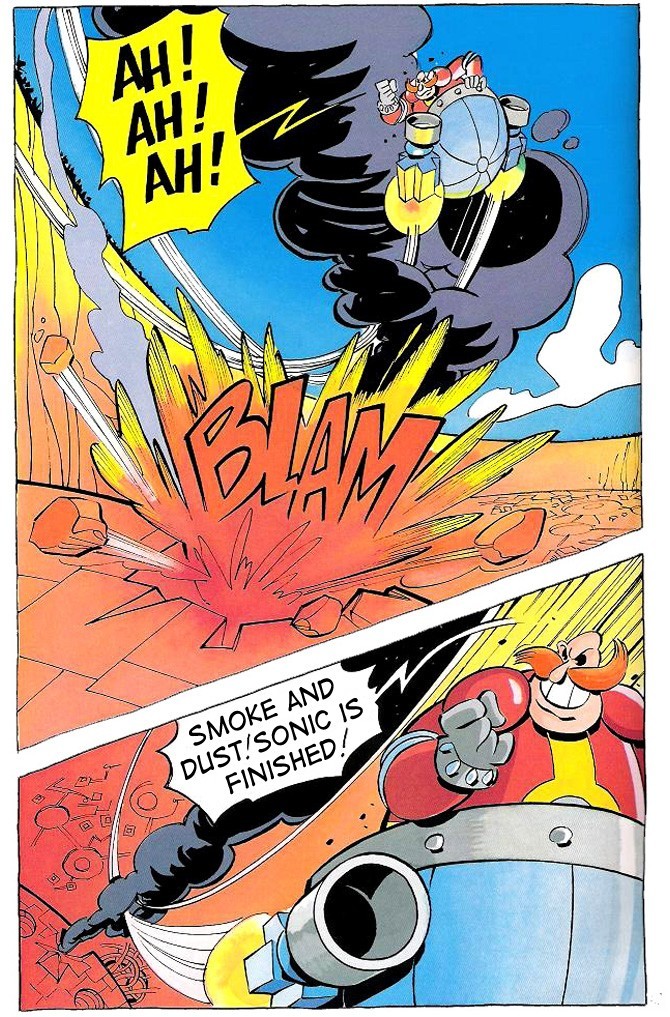 Read online Sonic Adventures: Dans Les Griffes De Robotnik comic -  Issue # Full - 45