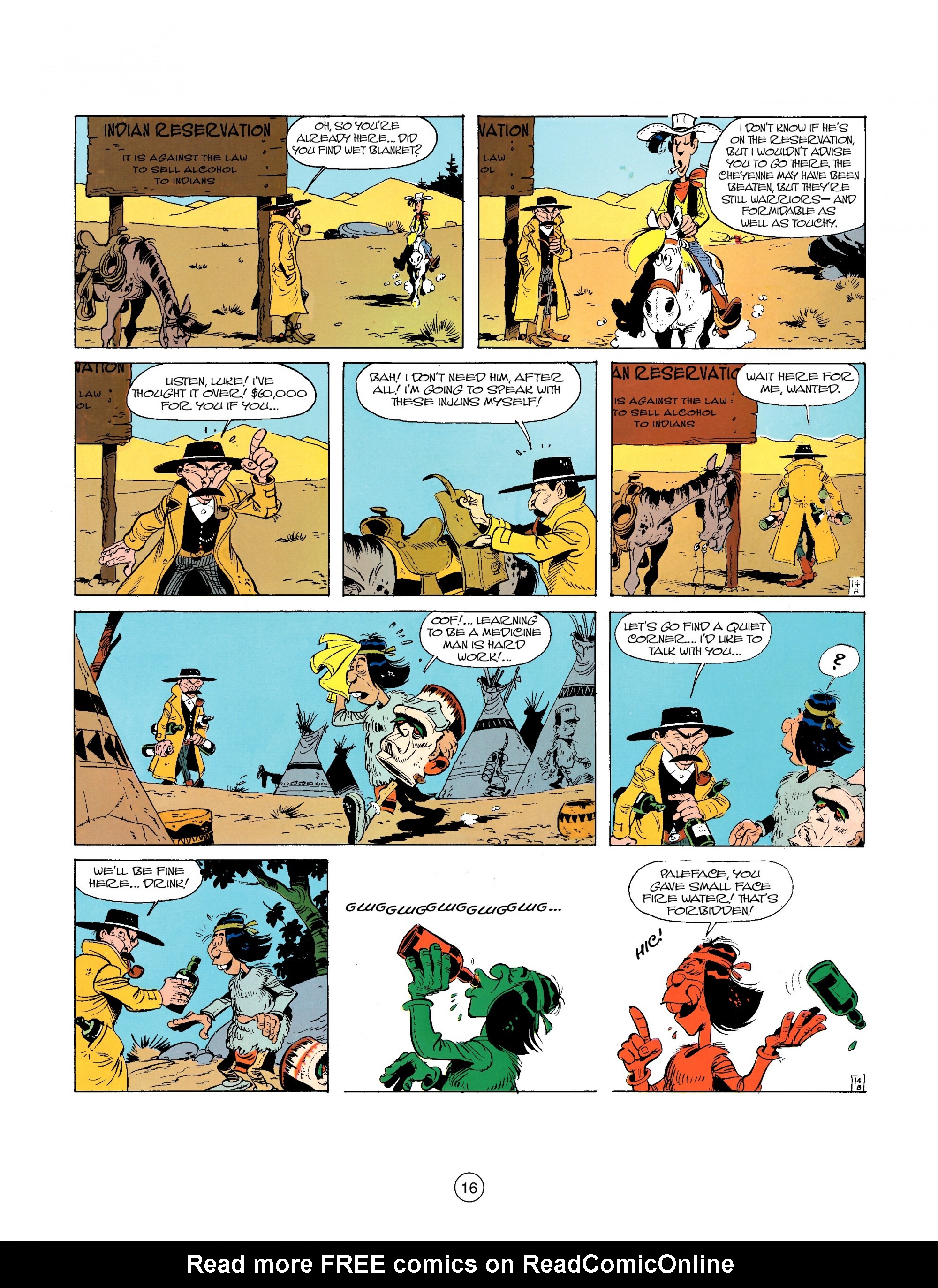 Read online A Lucky Luke Adventure comic -  Issue #26 - 16