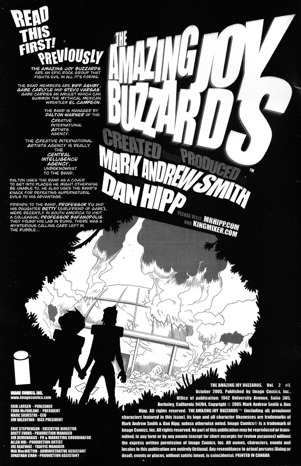 Read online Amazing Joy Buzzards: Vol. 2 comic -  Issue #1 - 2