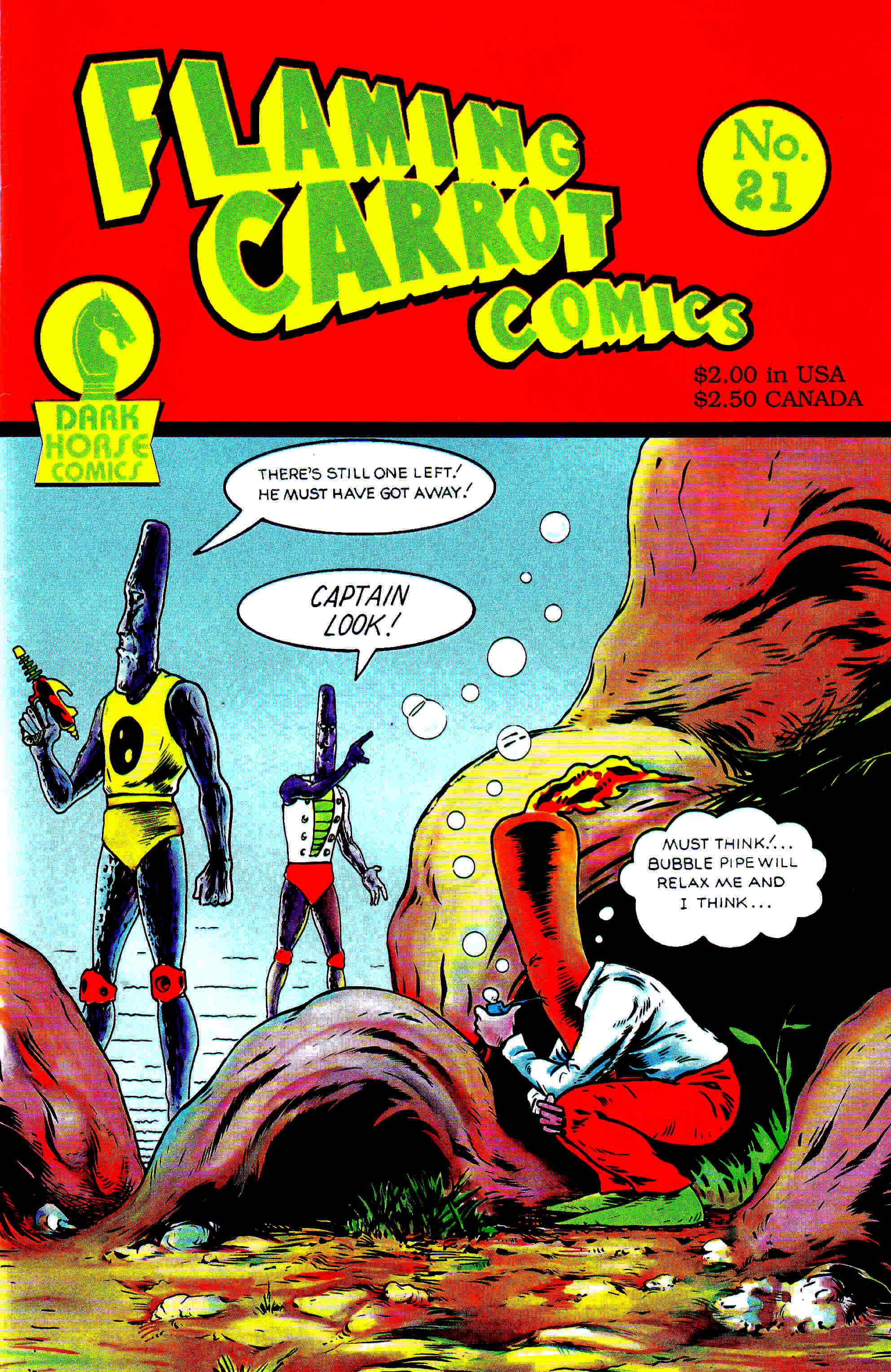 Read online Flaming Carrot Comics (1988) comic -  Issue #21 - 1