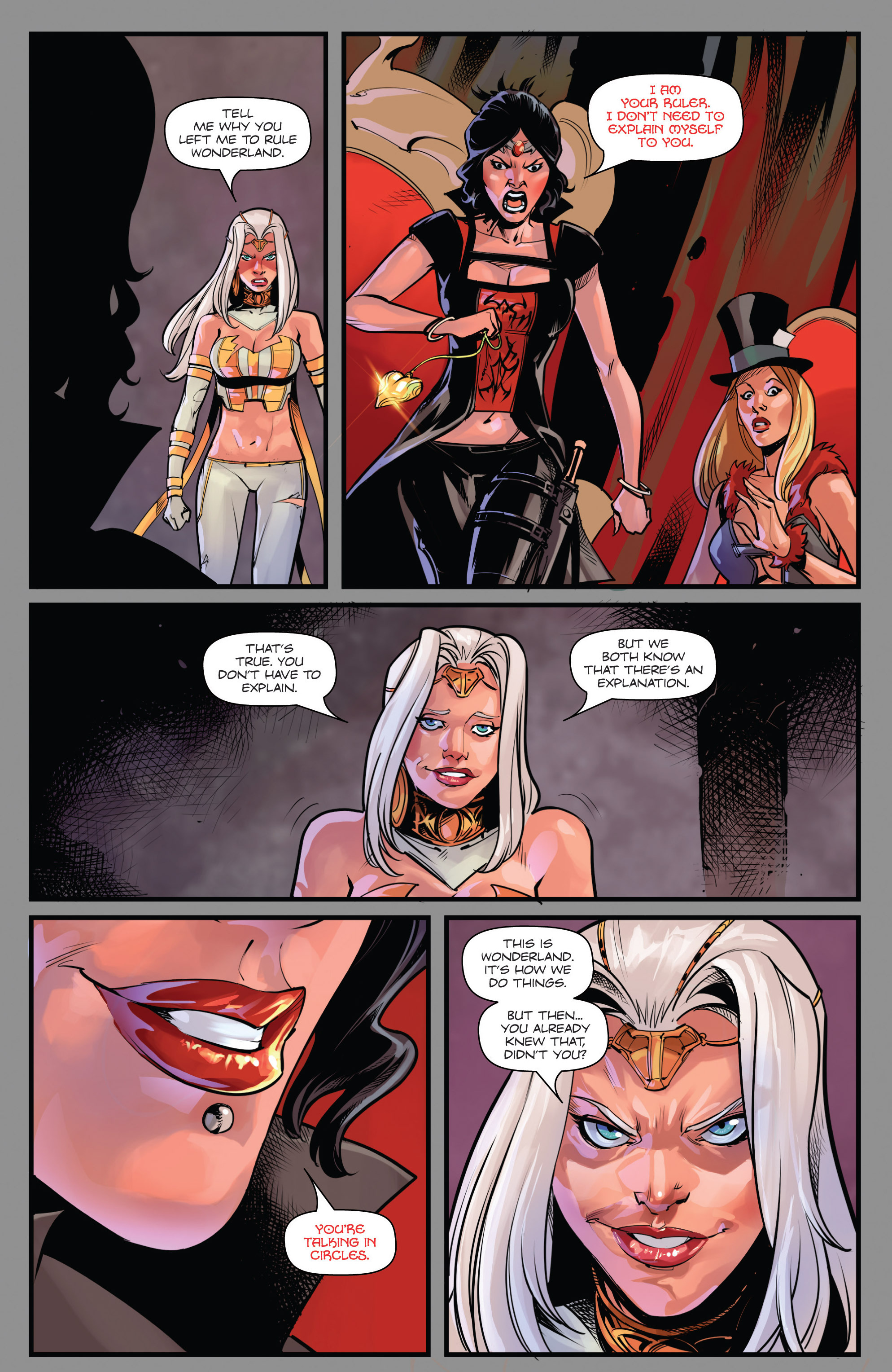 Read online Grimm Fairy Tales presents White Queen: Age of Darkness comic -  Issue #3 - 14