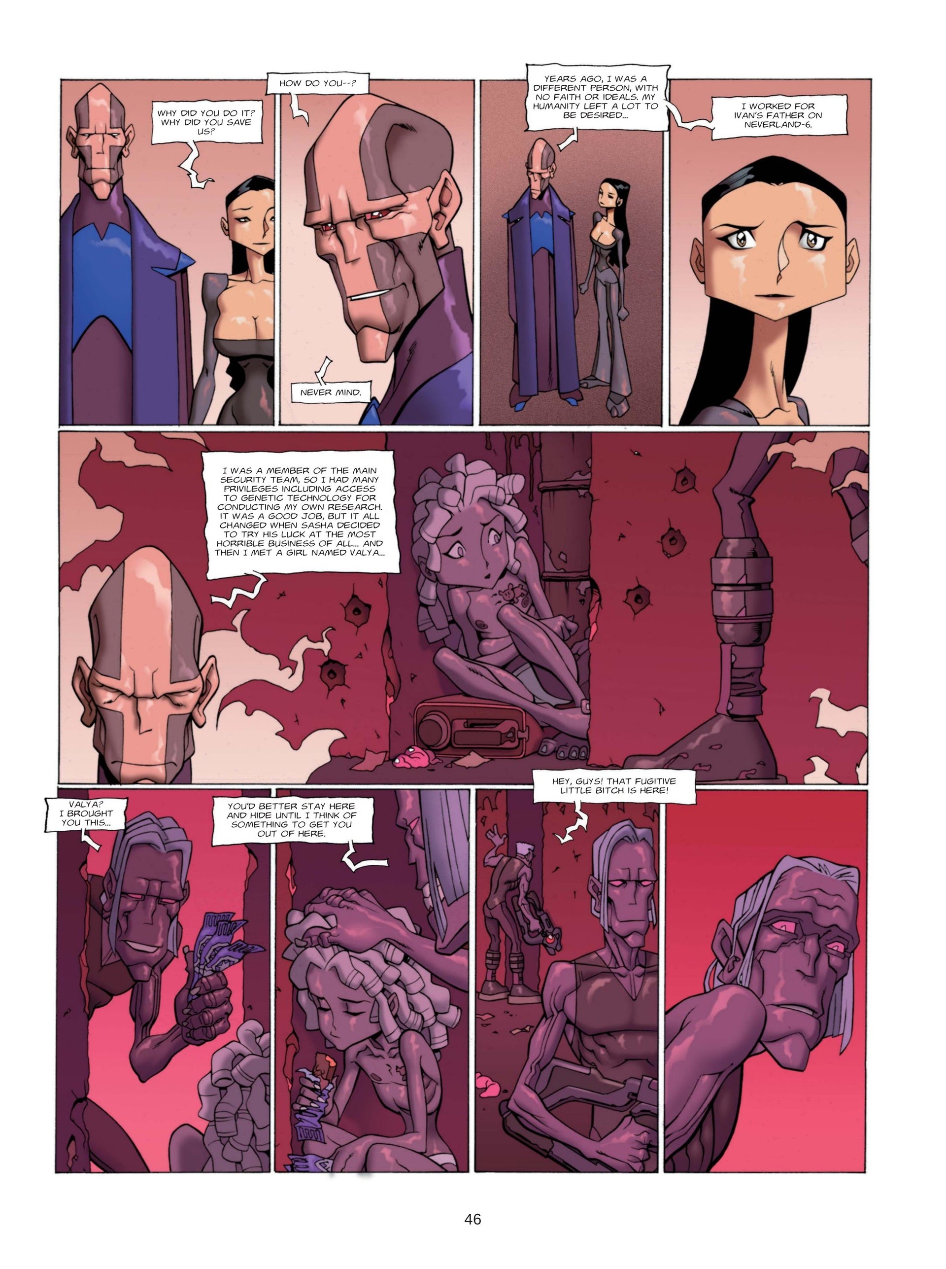 Read online Genetic Grunge comic -  Issue #1 - 48