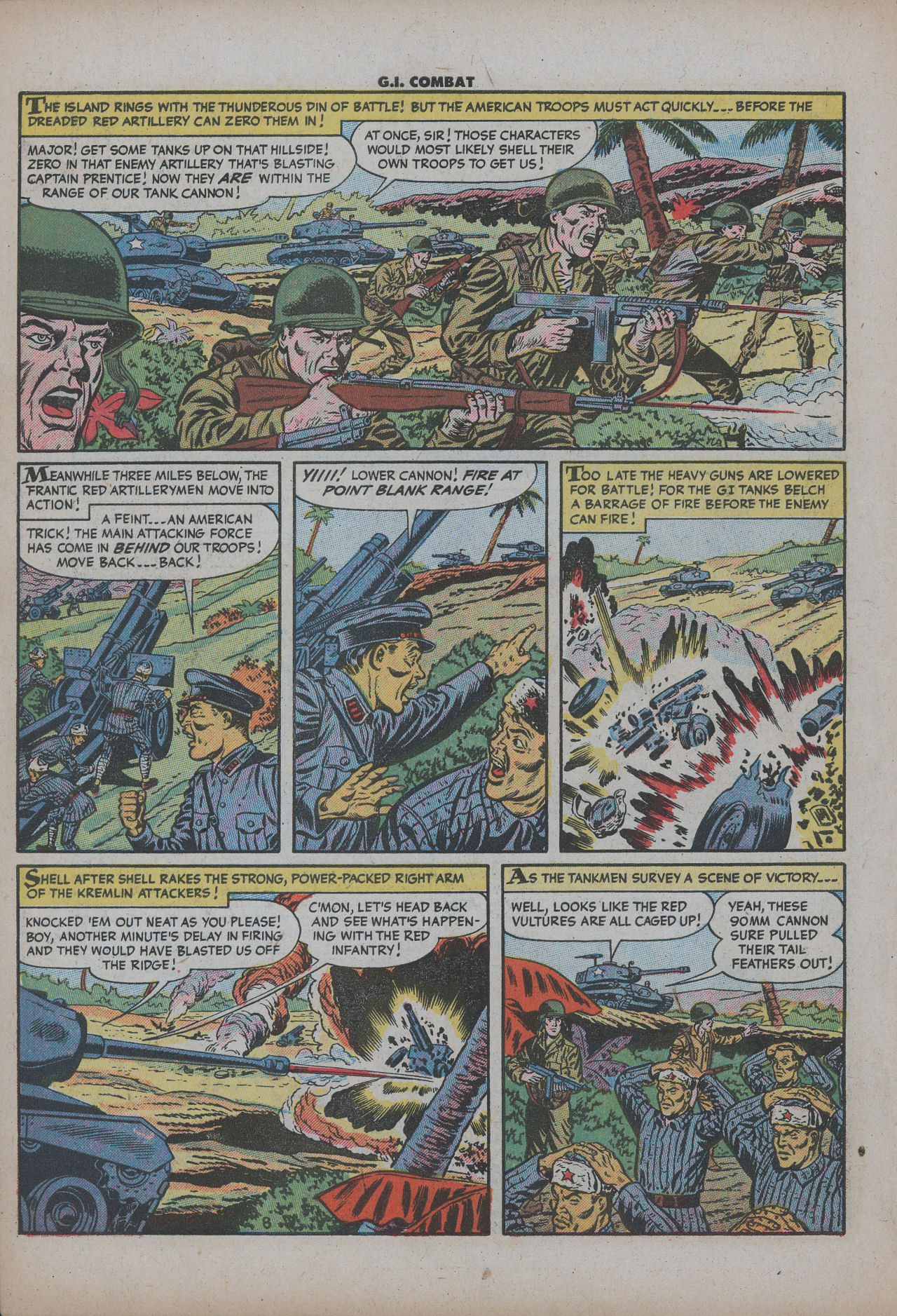 Read online G.I. Combat (1952) comic -  Issue #28 - 10