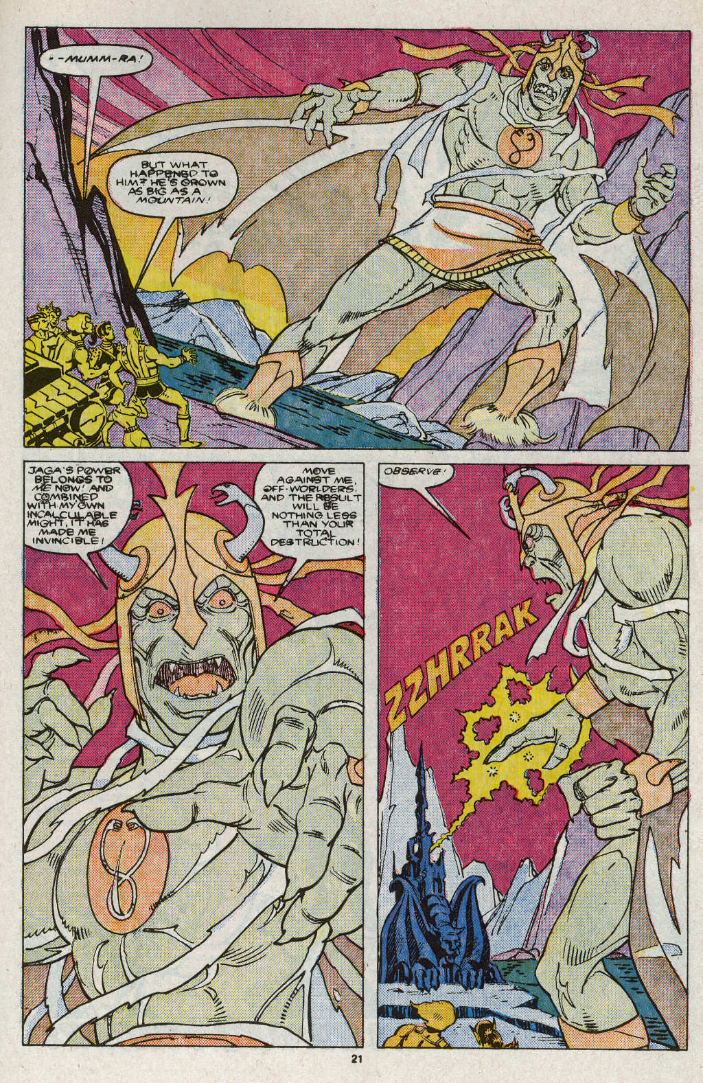 Read online ThunderCats (1985) comic -  Issue #5 - 31