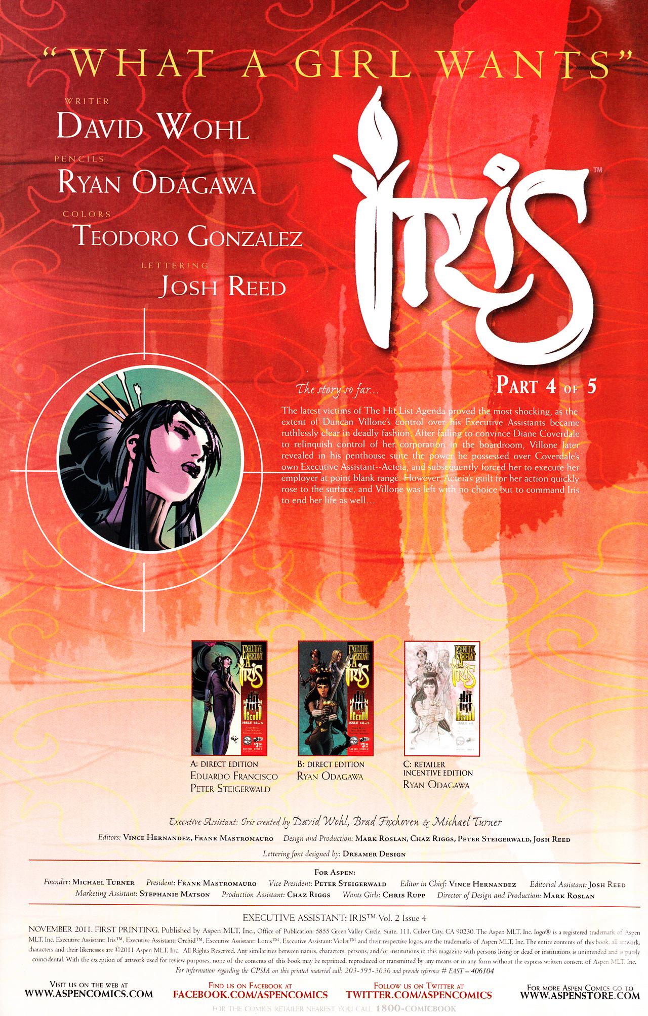 Read online Executive Assistant Iris (2011) comic -  Issue #4 - 4