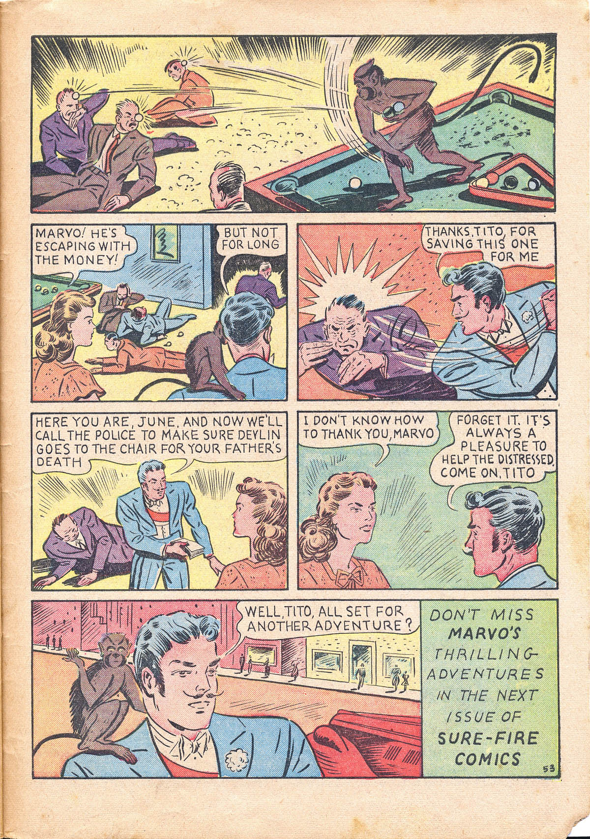 Read online Sure-Fire Comics comic -  Issue #2 - 54