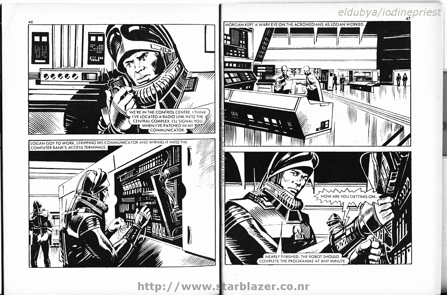 Read online Starblazer comic -  Issue #85 - 25