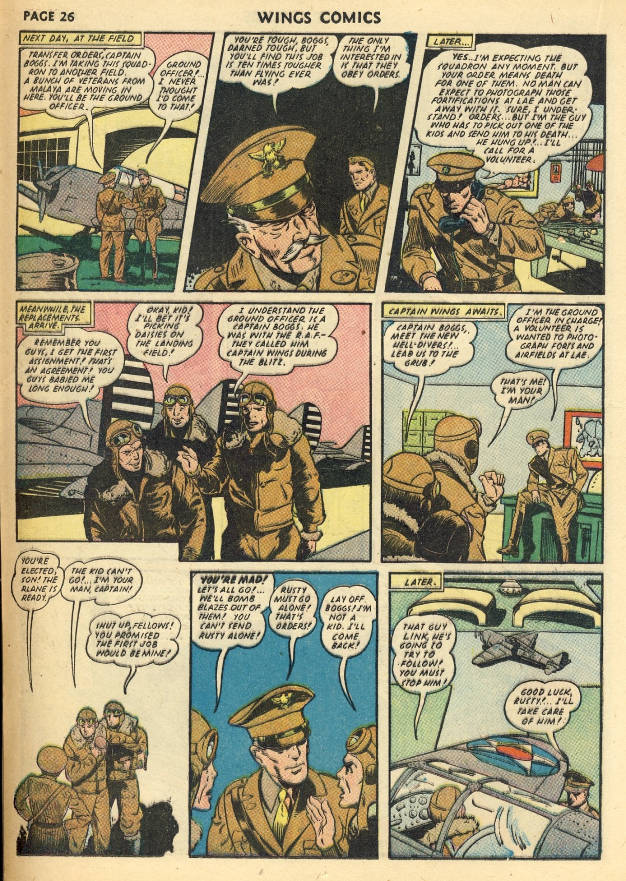 Read online Wings Comics comic -  Issue #23 - 28