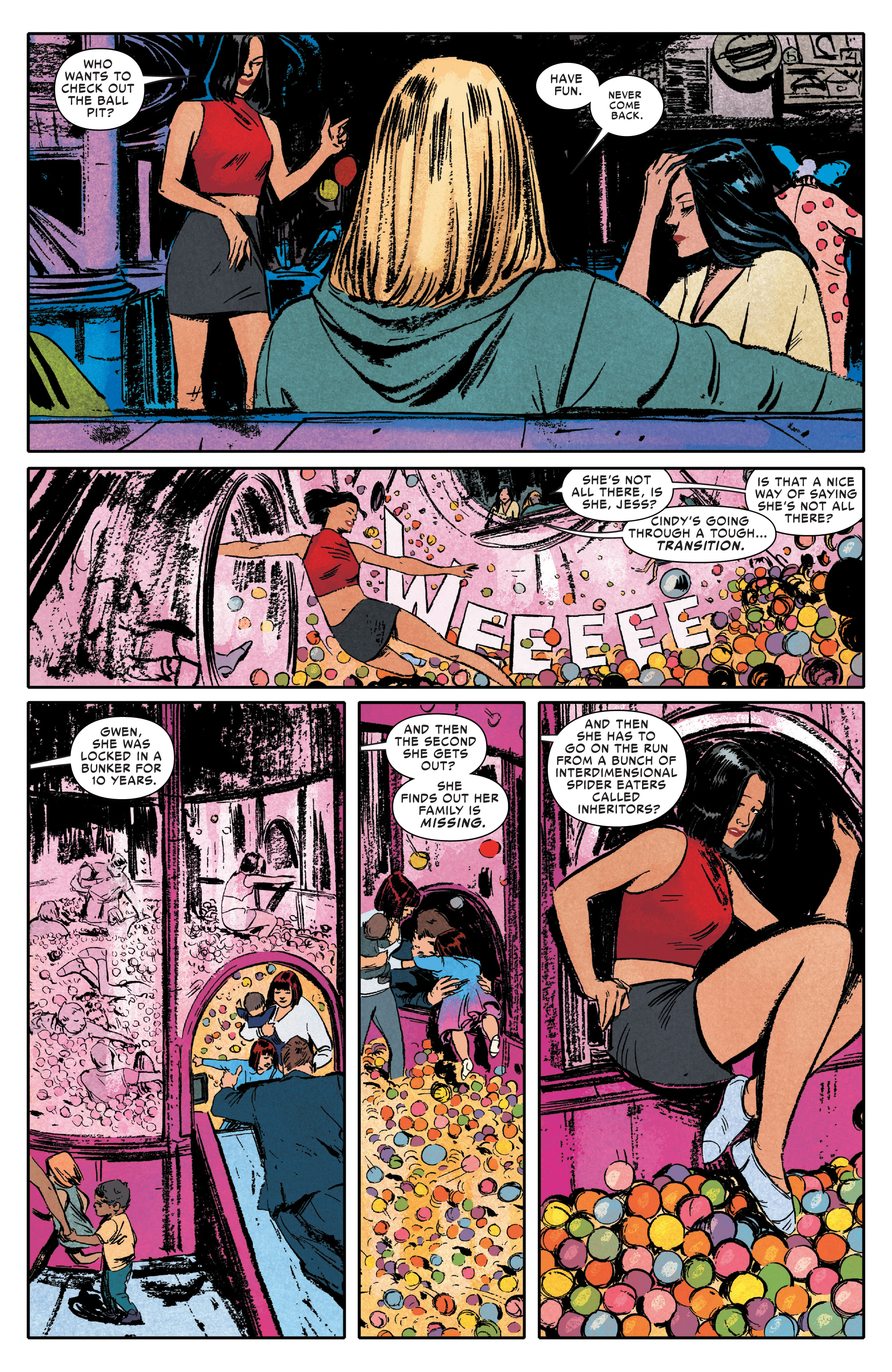 Read online Silk: Out of the Spider-Verse comic -  Issue # TPB 2 (Part 2) - 36
