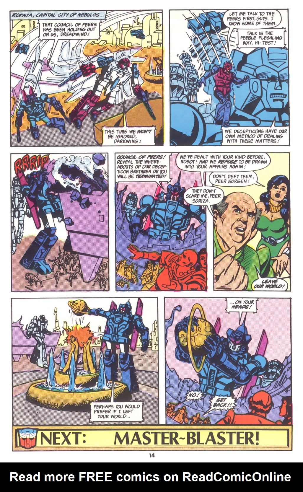 Read online The Transformers (UK) comic -  Issue #176 - 13