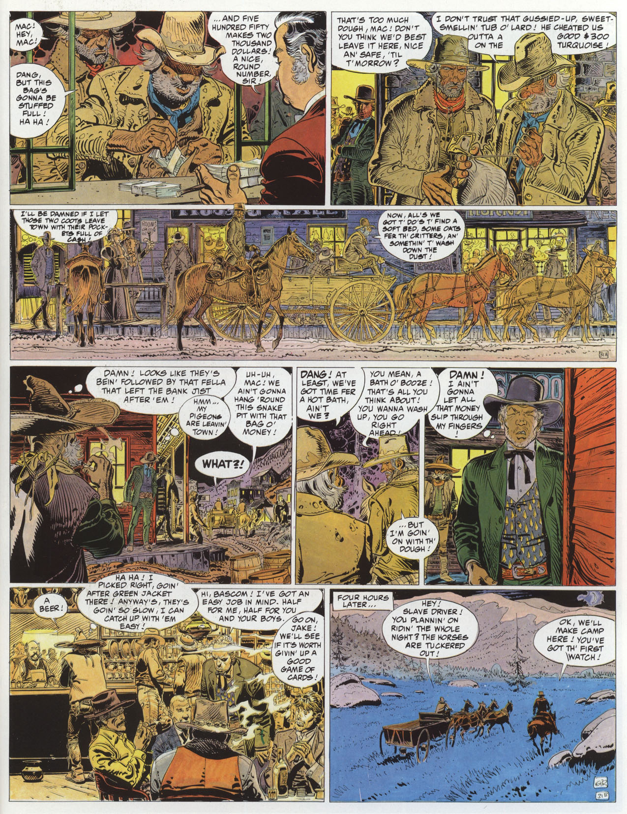 Read online Epic Graphic Novel: Blueberry comic -  Issue #4 - 83