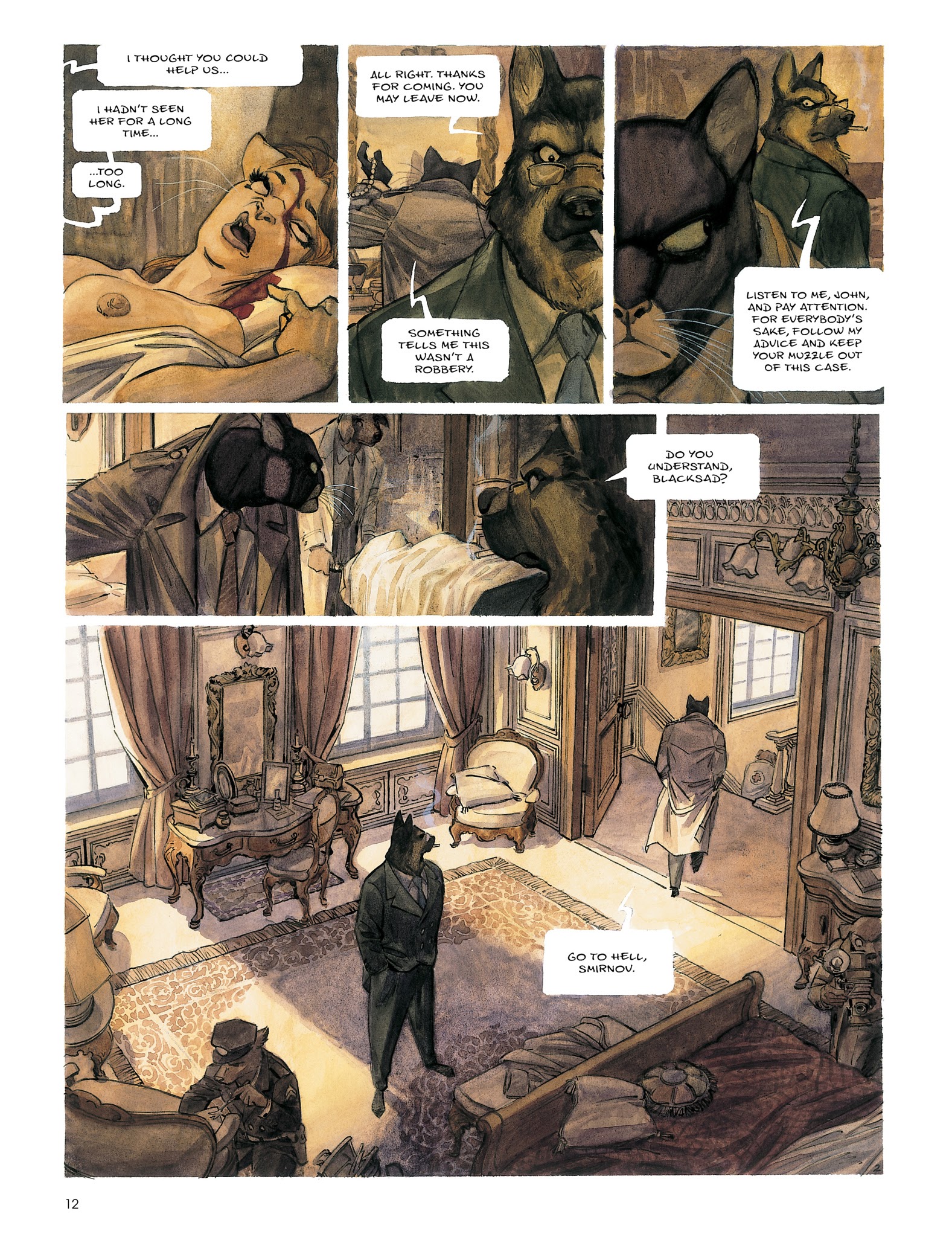 Read online Blacksad: The Collected Stories comic -  Issue # TPB (Part 1) - 14