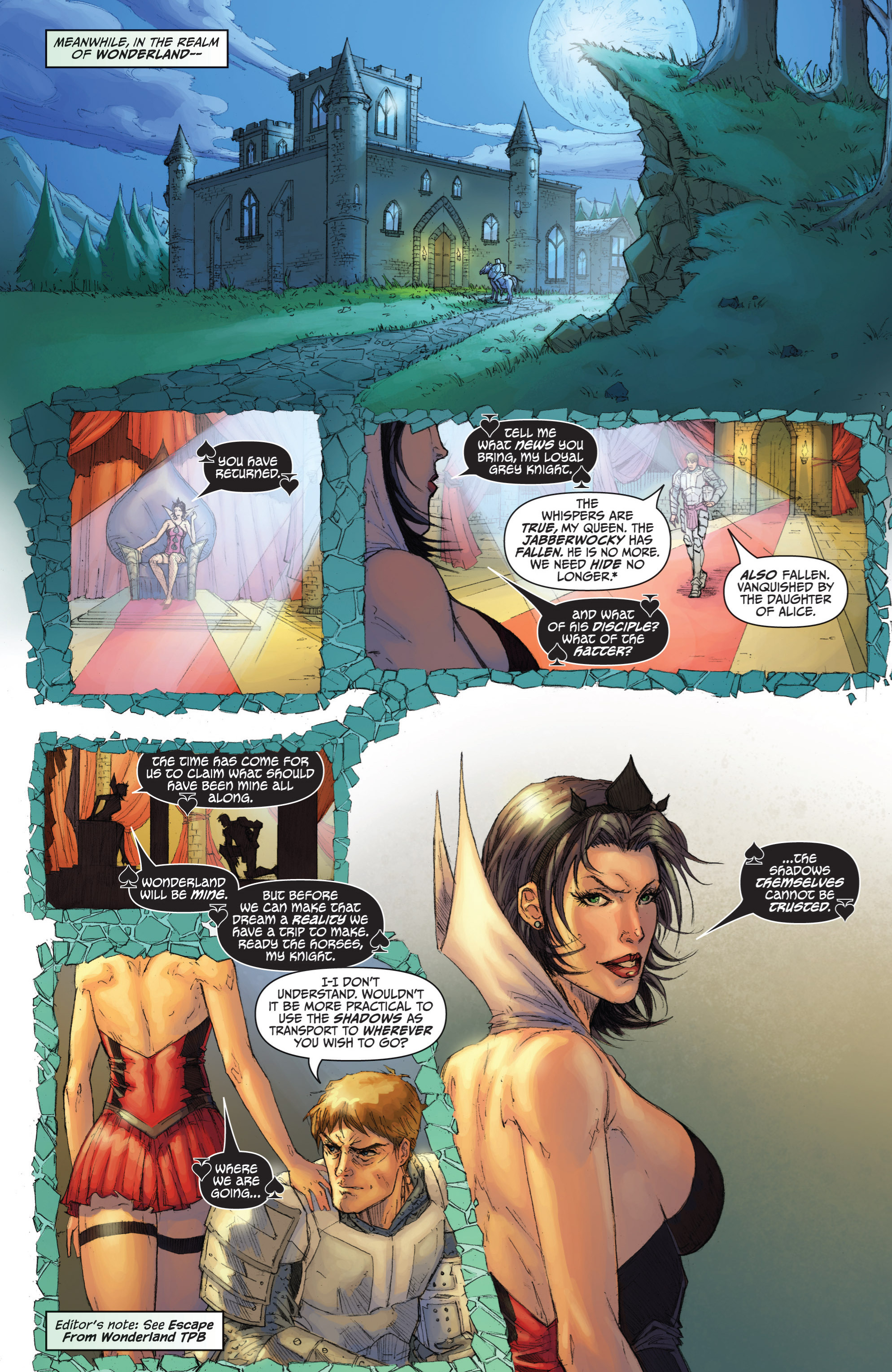Read online Grimm Fairy Tales presents Wonderland comic -  Issue #1 - 9