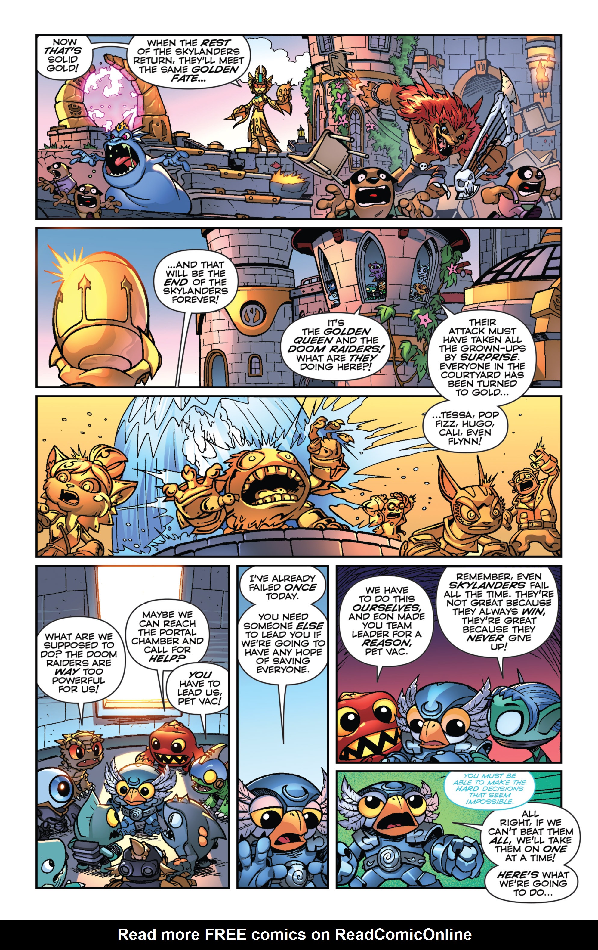 Read online Skylanders comic -  Issue #12 - 11