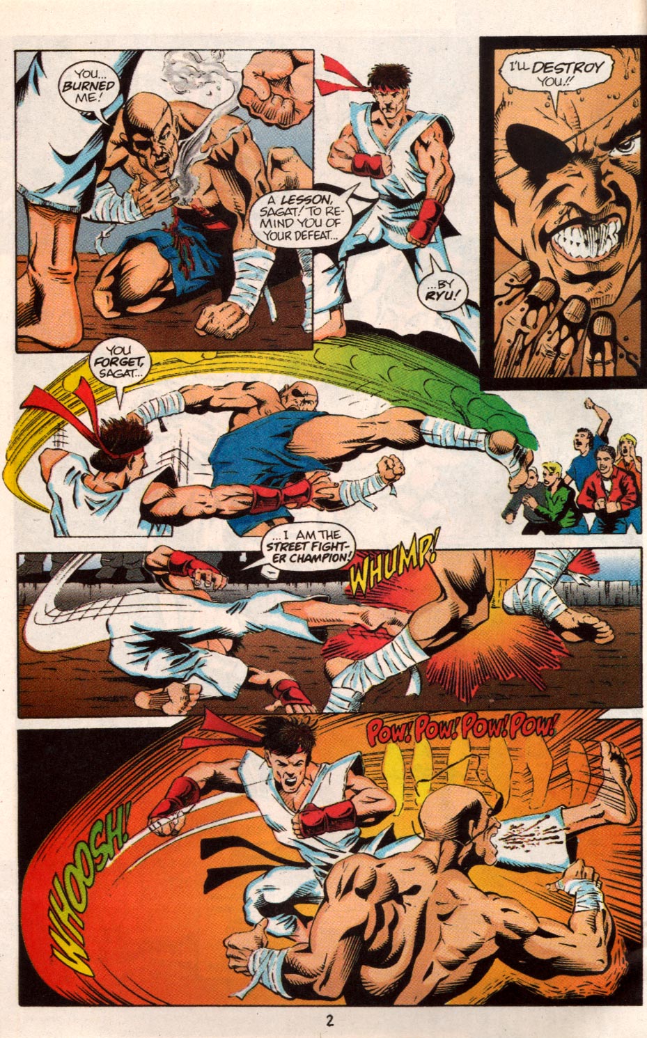Read online Street Fighter (1991) comic -  Issue #1 - 4