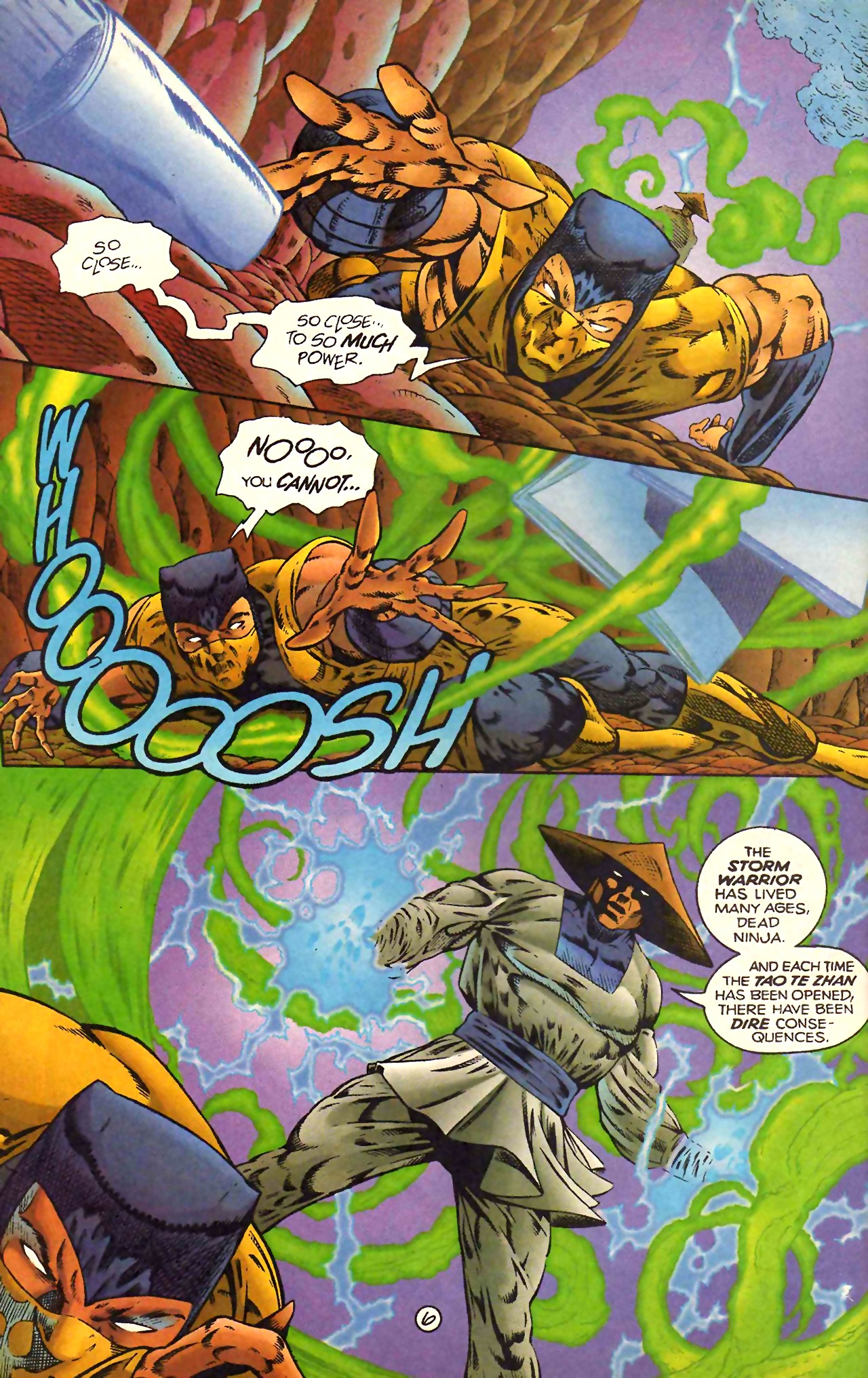 Read online Mortal Kombat (1994) comic -  Issue #5 - 7