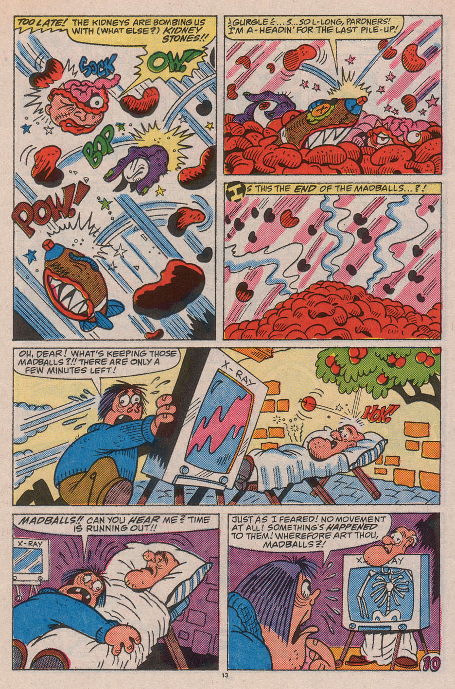 Read online Madballs comic -  Issue #10 - 11