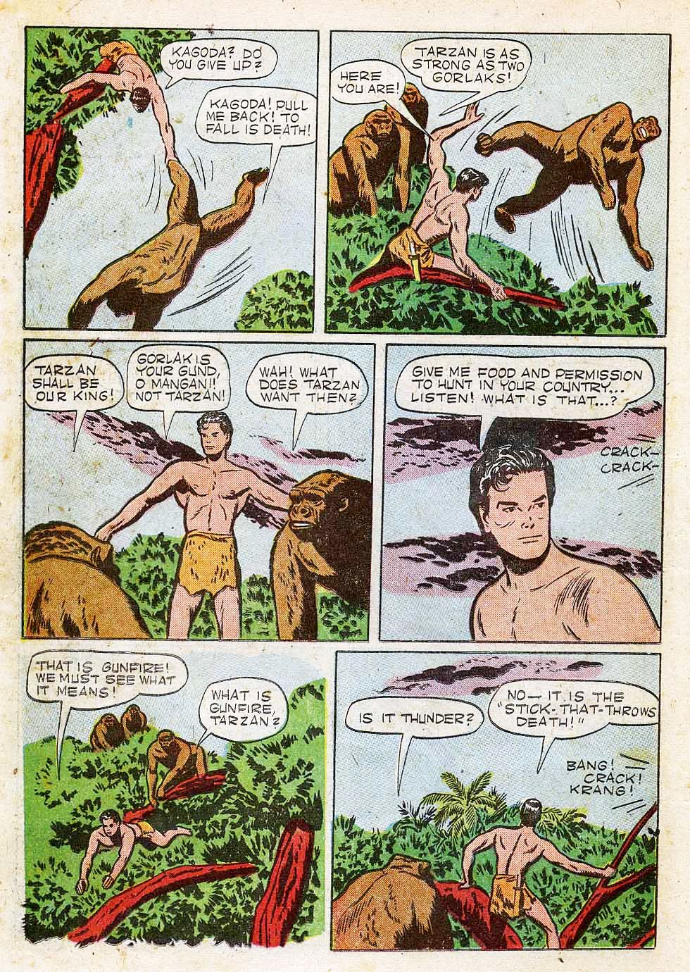 Read online Tarzan (1948) comic -  Issue #20 - 10