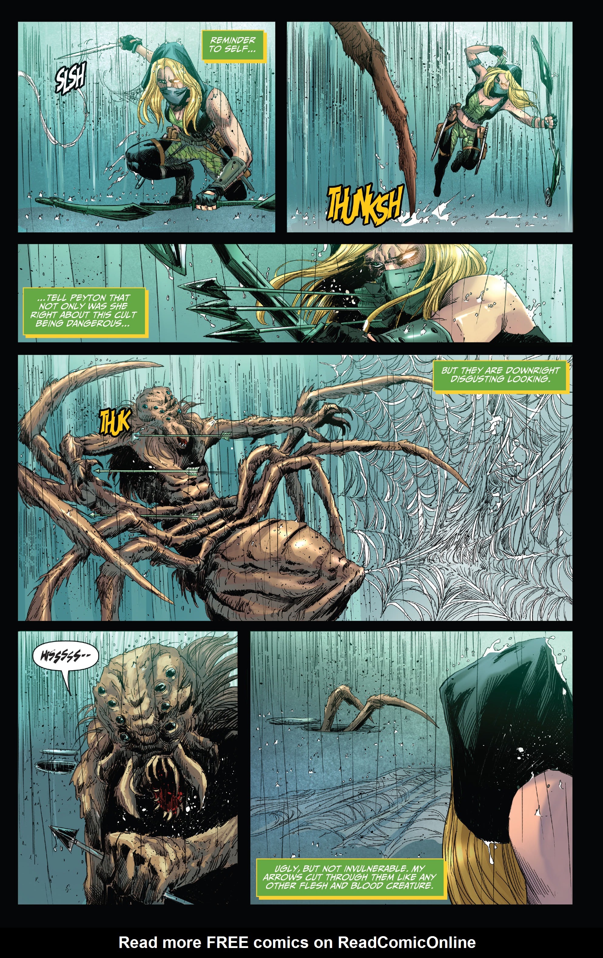 Read online Robyn Hood: Cult of the Spider comic -  Issue # Full - 16