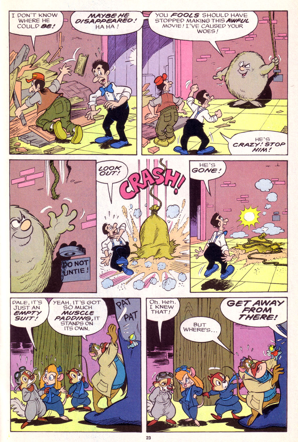 Read online Disney's Chip 'N Dale Rescue Rangers comic -  Issue #10 - 32