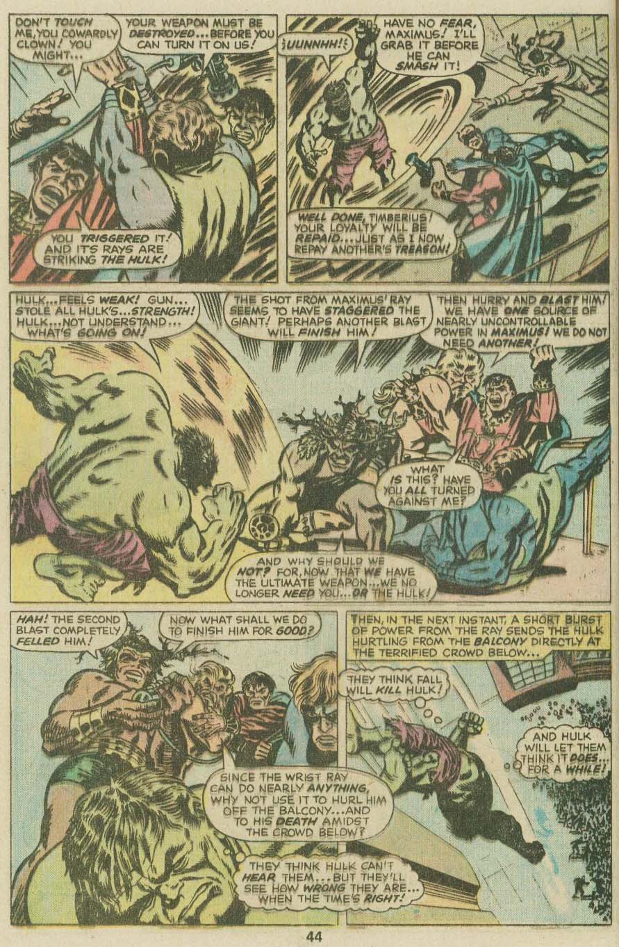 Read online Giant-Size Hulk (1975) comic -  Issue # Full - 35
