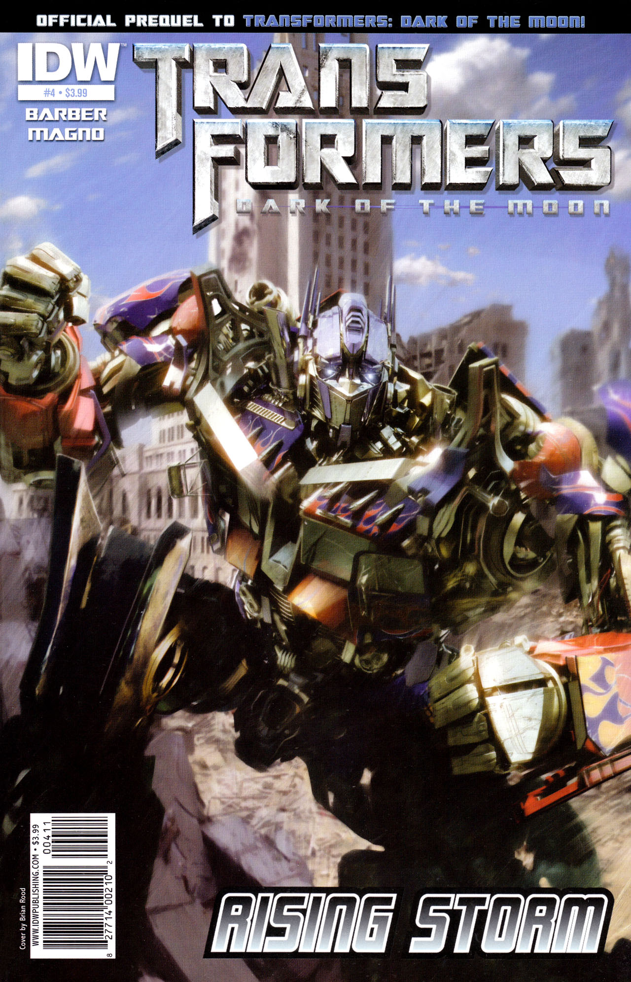 Read online Transformers: Dark of the Moon Rising Storm comic -  Issue #4 - 1