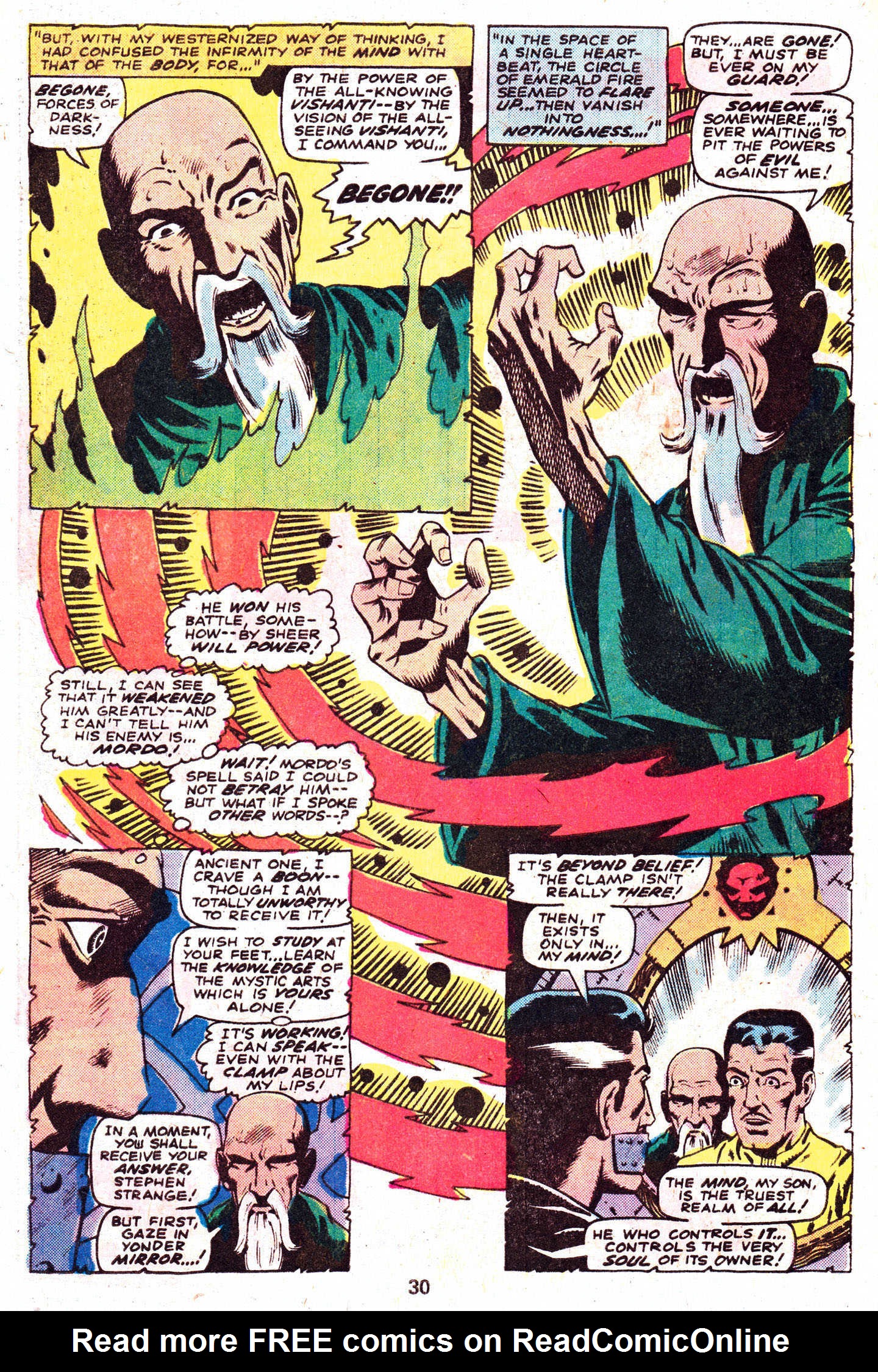 Read online Doctor Strange (1974) comic -  Issue #21 - 32
