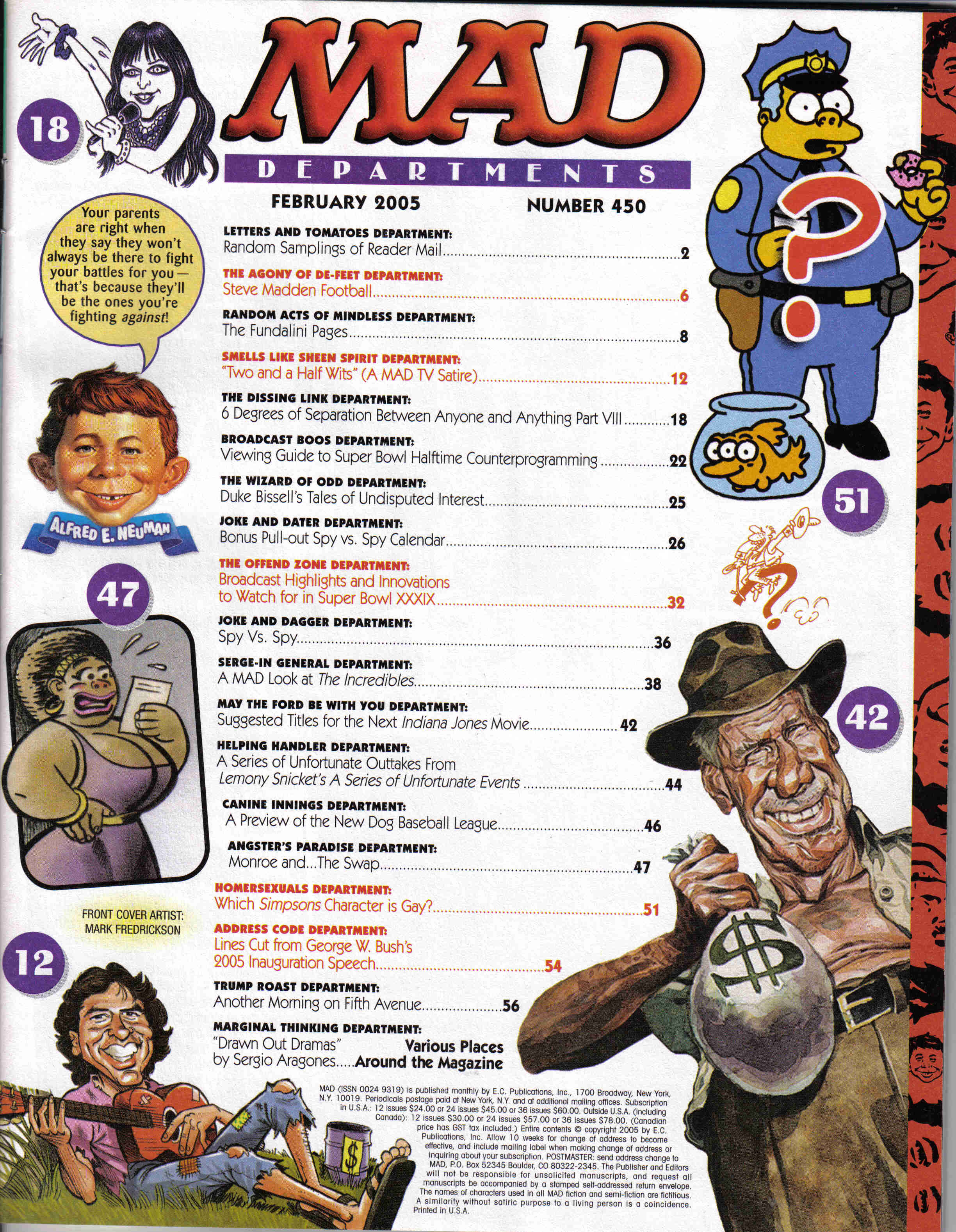 Read online MAD comic -  Issue #450 - 2