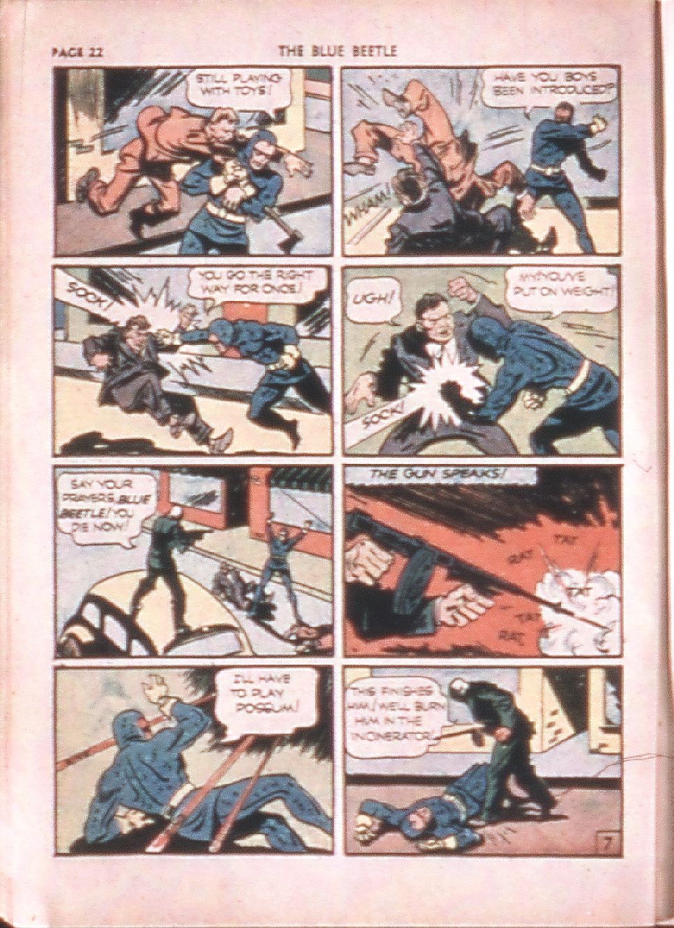 Read online The Blue Beetle comic -  Issue #7 - 24