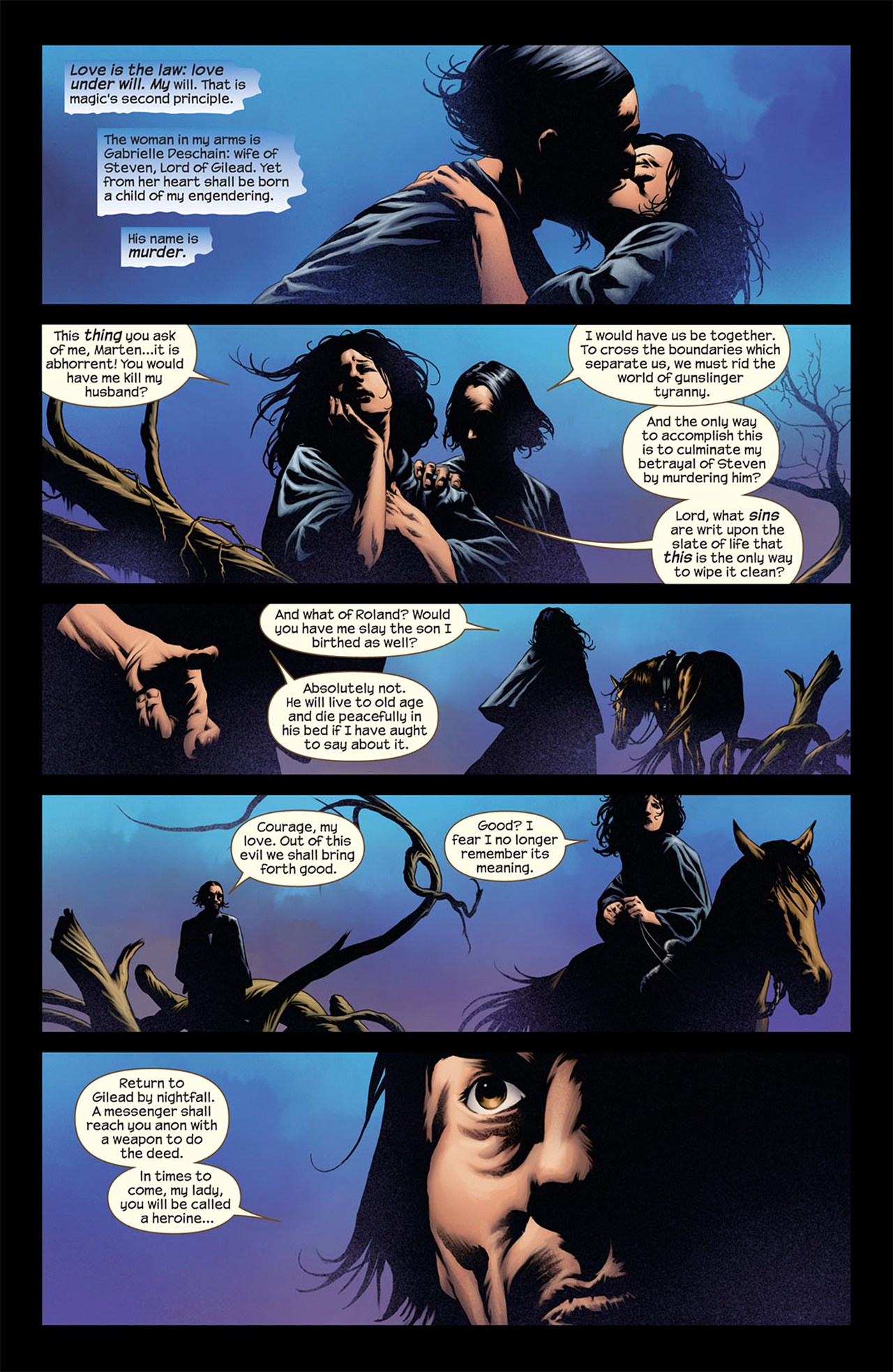 Read online Dark Tower: The Sorcerer comic -  Issue # Full - 7