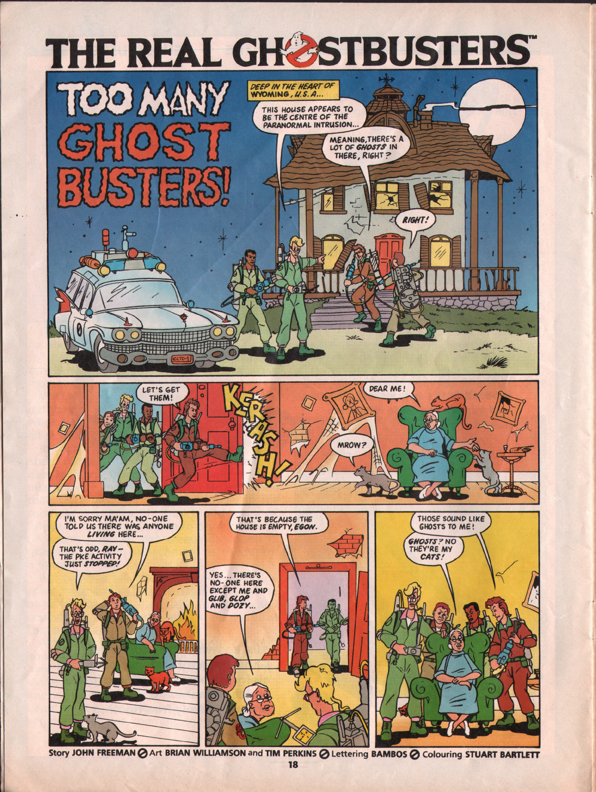 Read online The Real Ghostbusters comic -  Issue #9 - 18