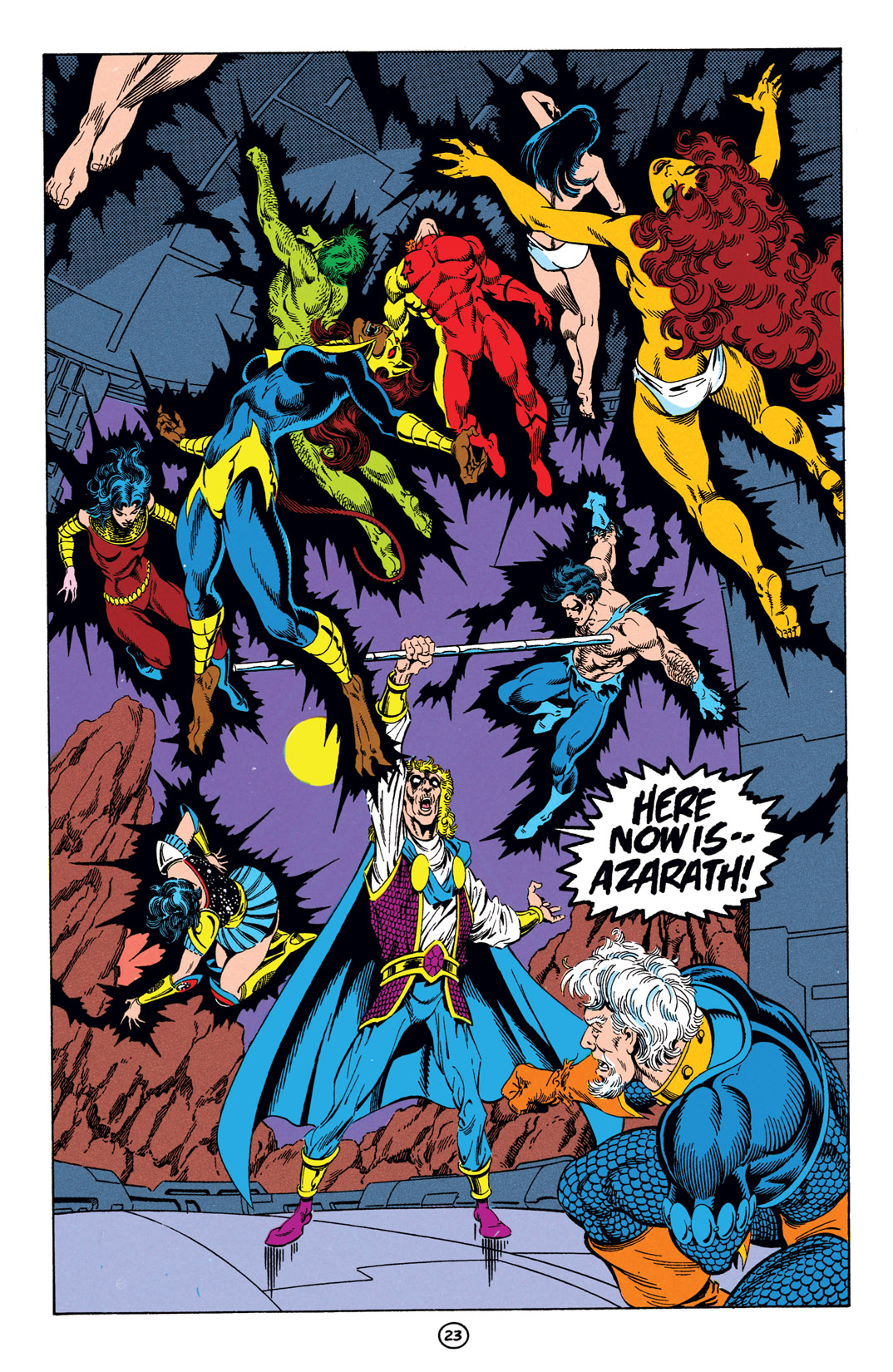 Read online The New Titans (1988) comic -  Issue #83 - 23