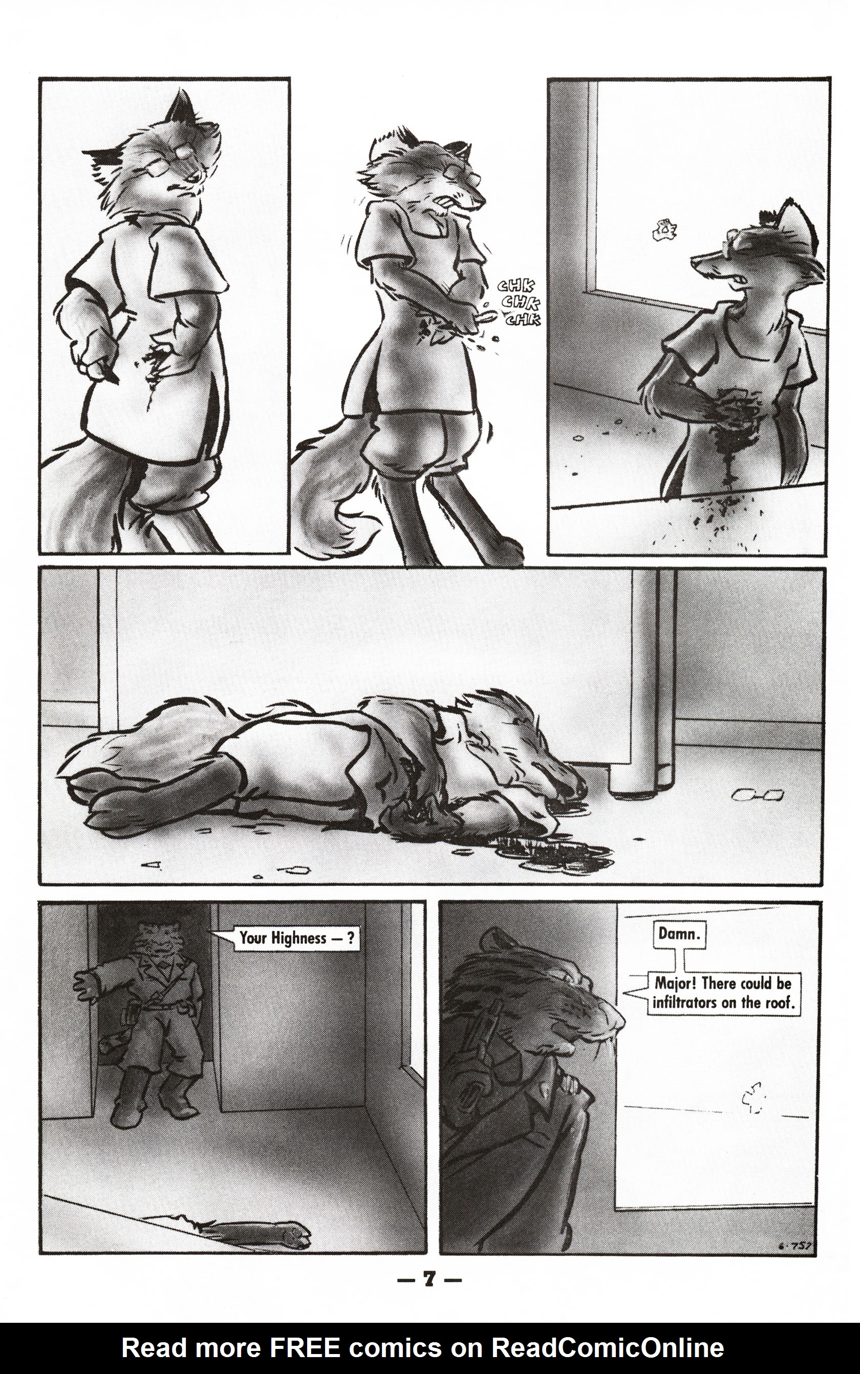 Read online Critters comic -  Issue #6 - 9