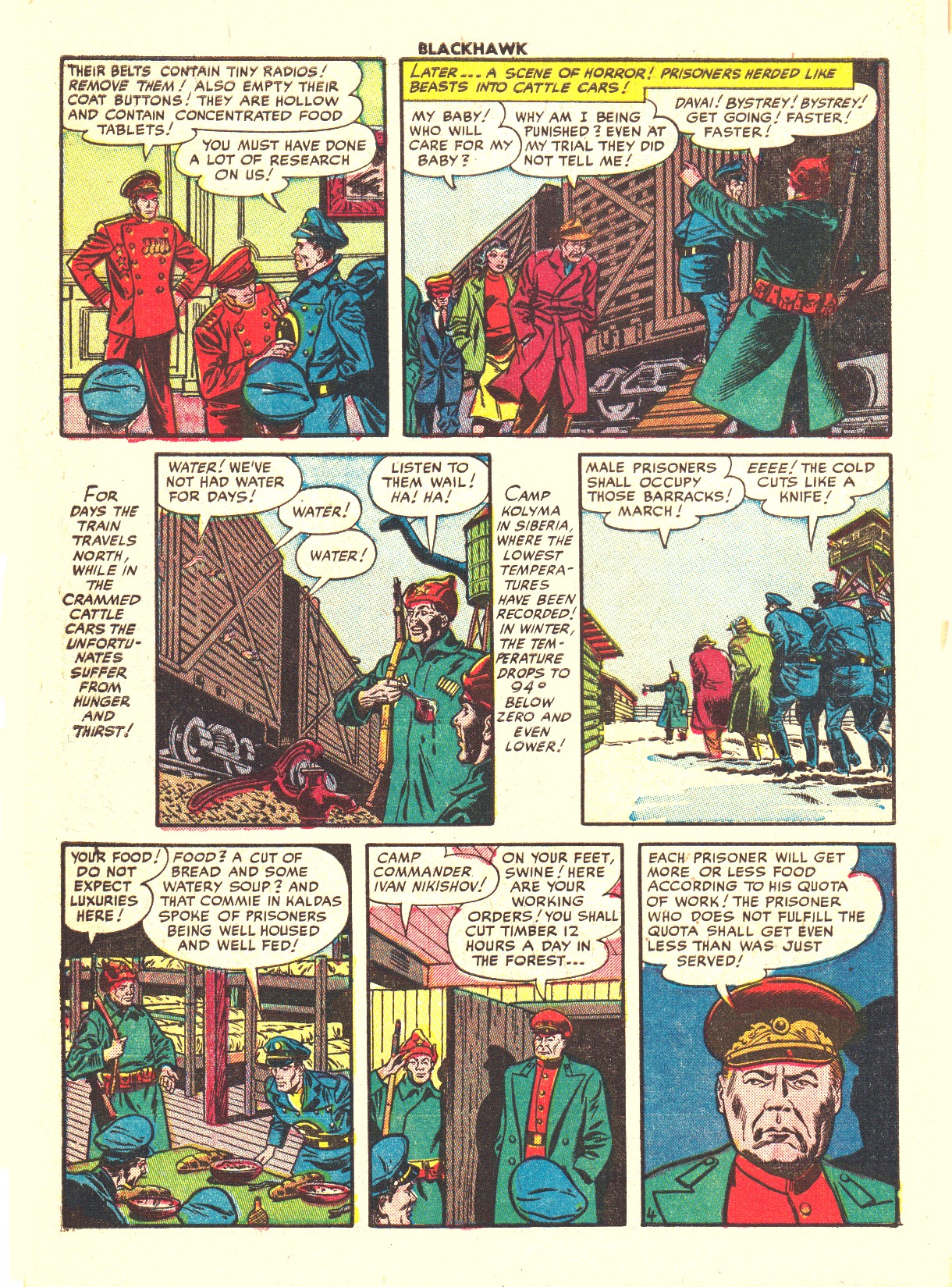 Read online Blackhawk (1957) comic -  Issue #57 - 6