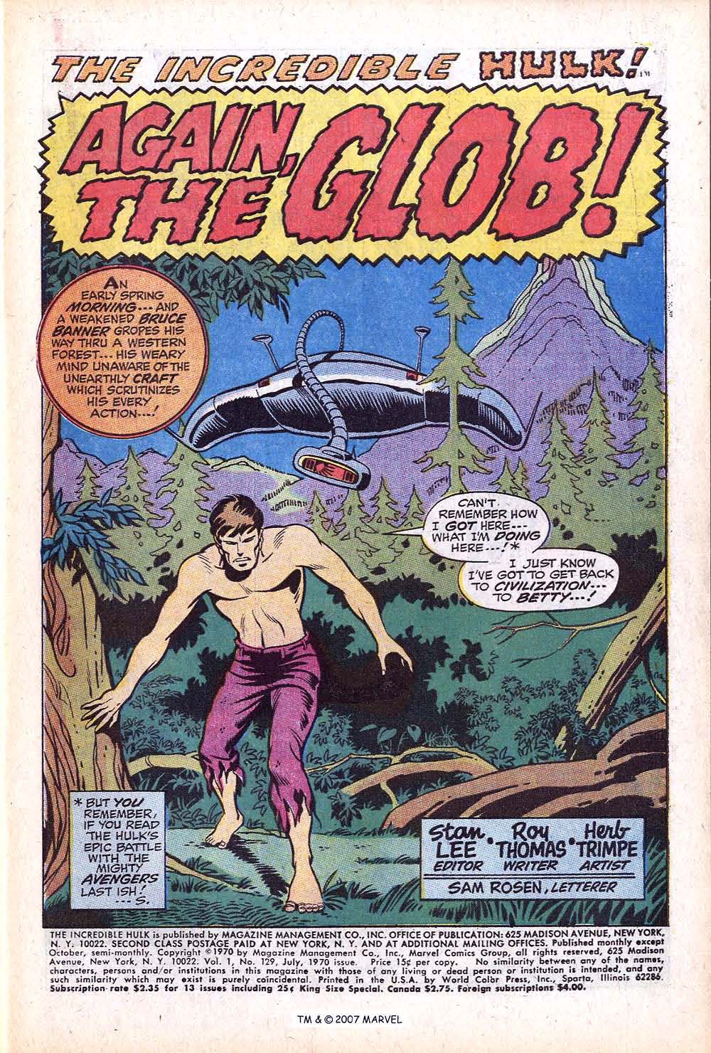 Read online The Incredible Hulk (1968) comic -  Issue #129 - 3