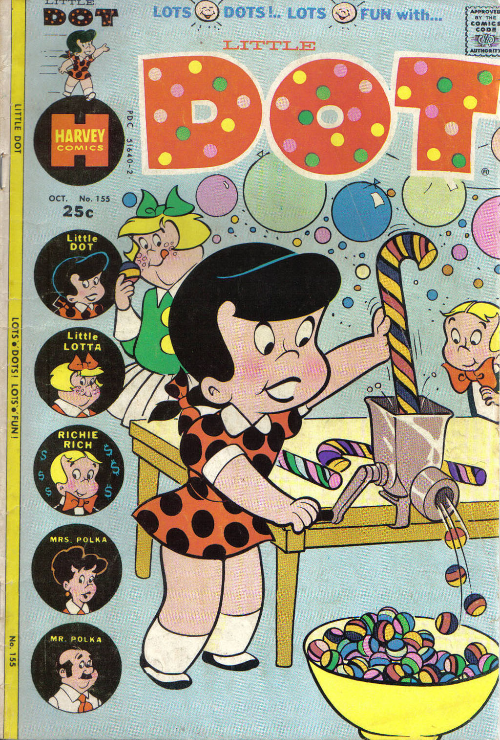 Read online Little Dot (1953) comic -  Issue #155 - 1