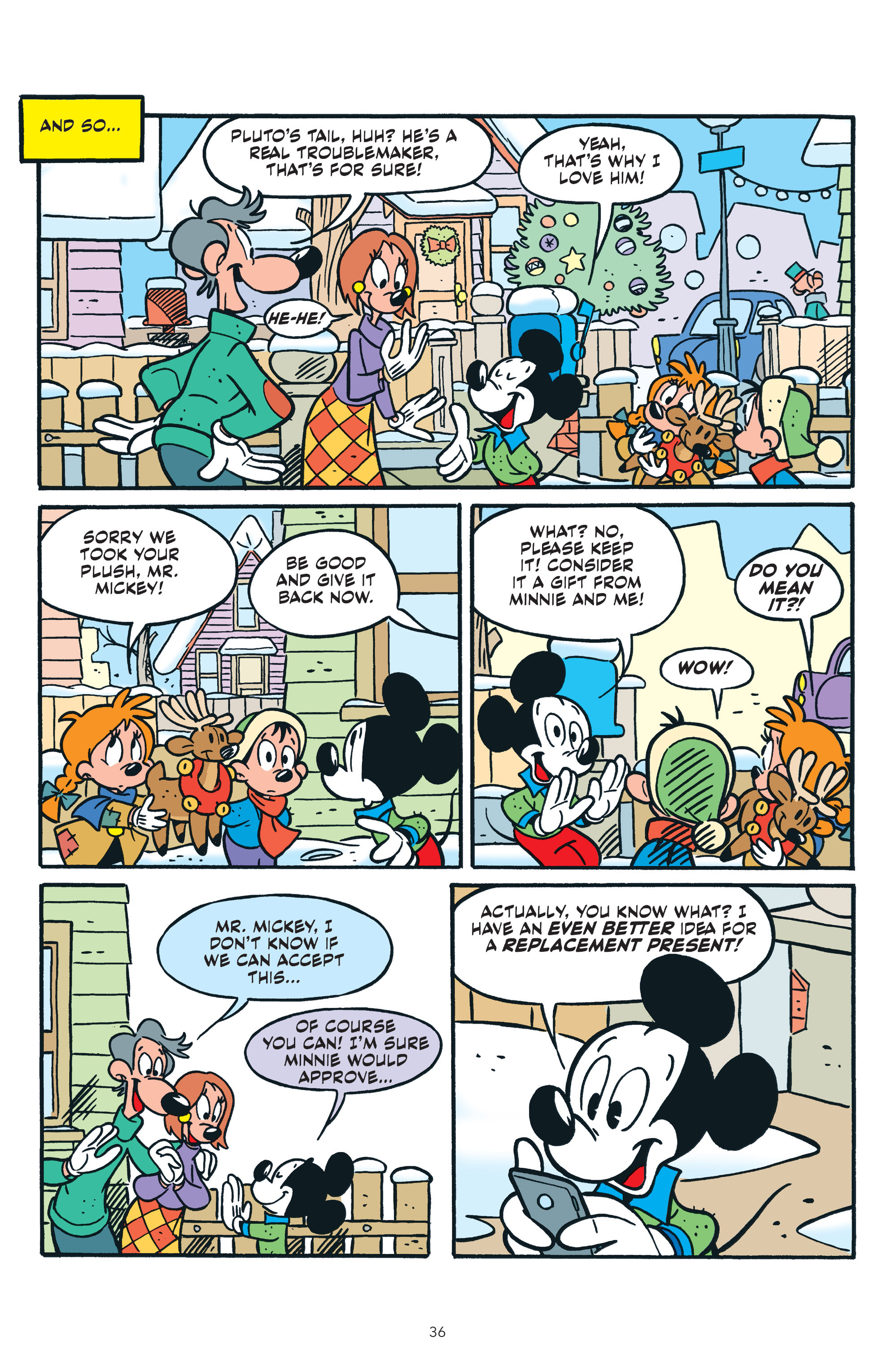 Read online Mickey and Donald Christmas Parade comic -  Issue #5 - 38