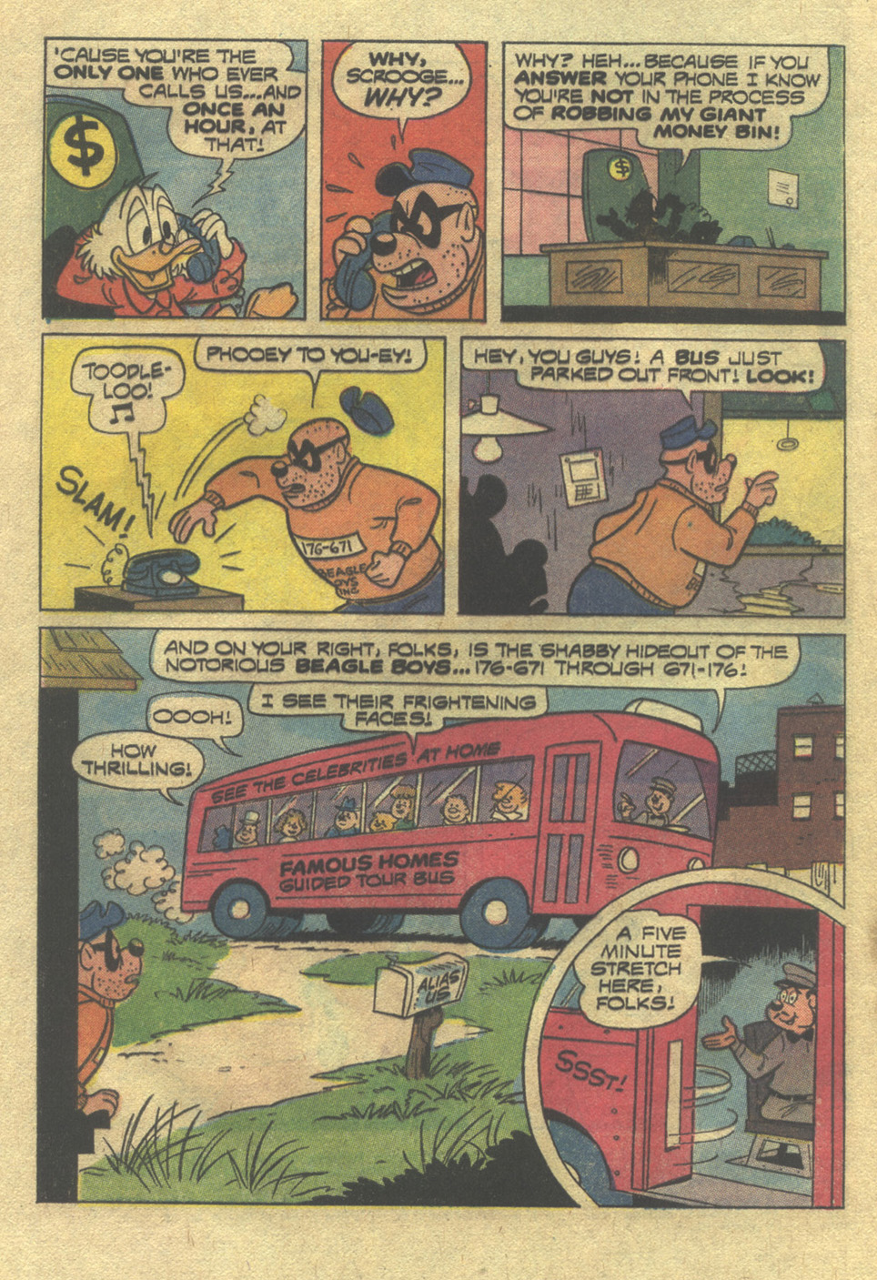Read online Walt Disney THE BEAGLE BOYS comic -  Issue #13 - 4