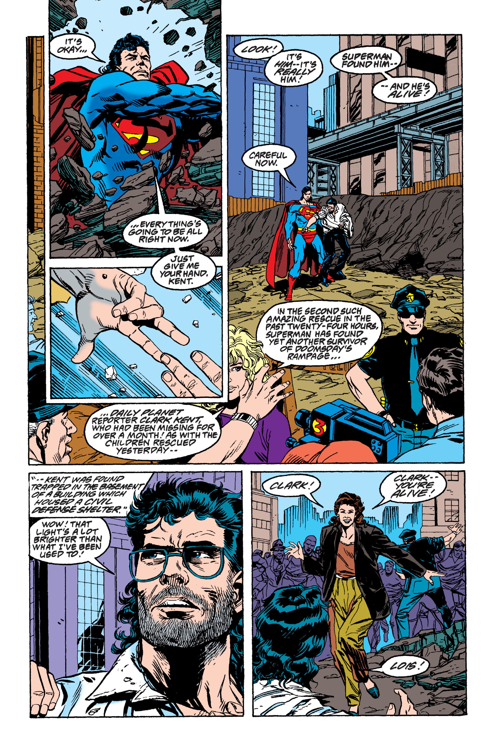 Read online Superman: The Return of Superman comic -  Issue # TPB 2 - 171